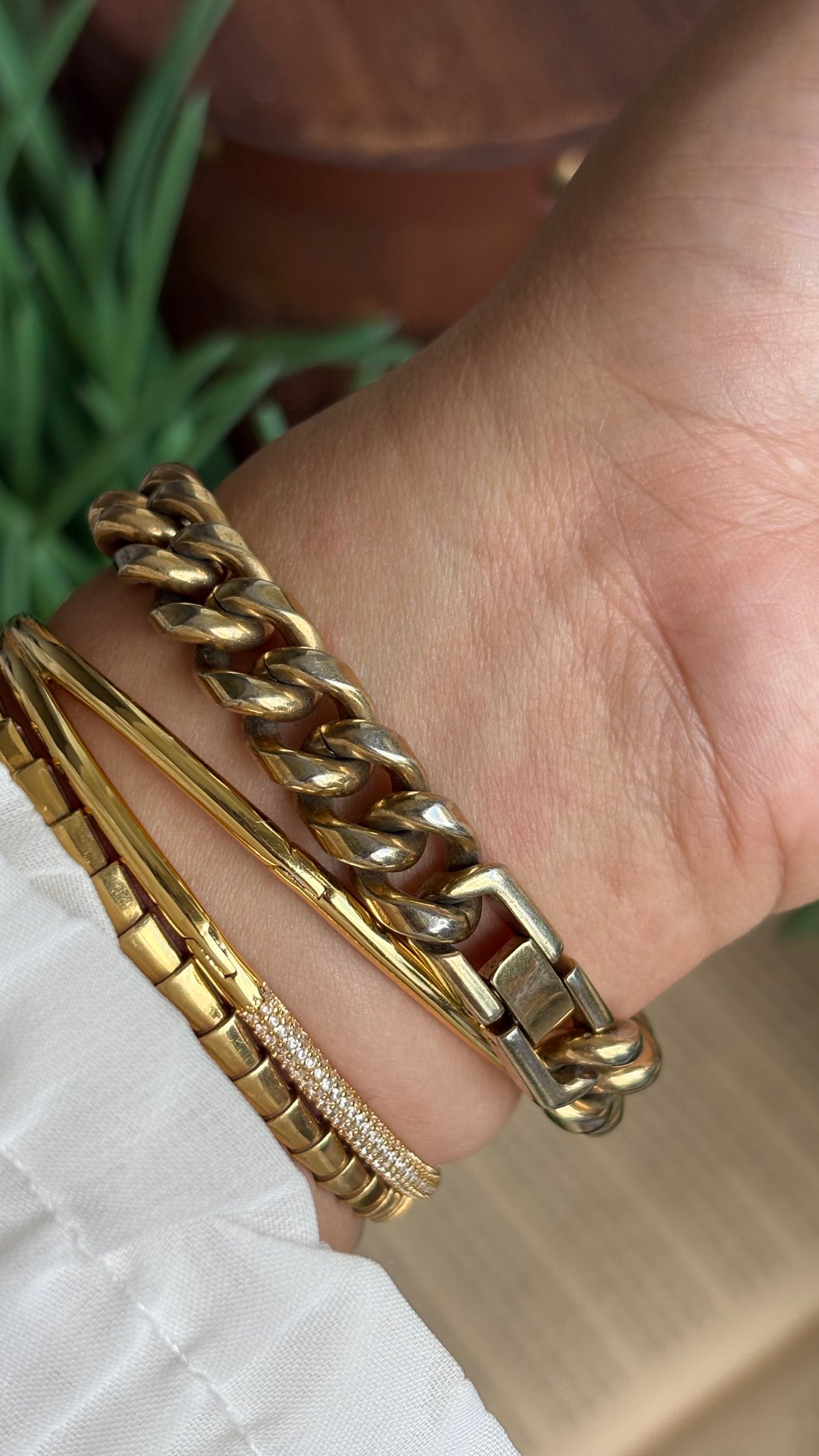 Extremely Rare Vintage Seiko Chain Bracelet Watch in Gold Tone Super Dainty