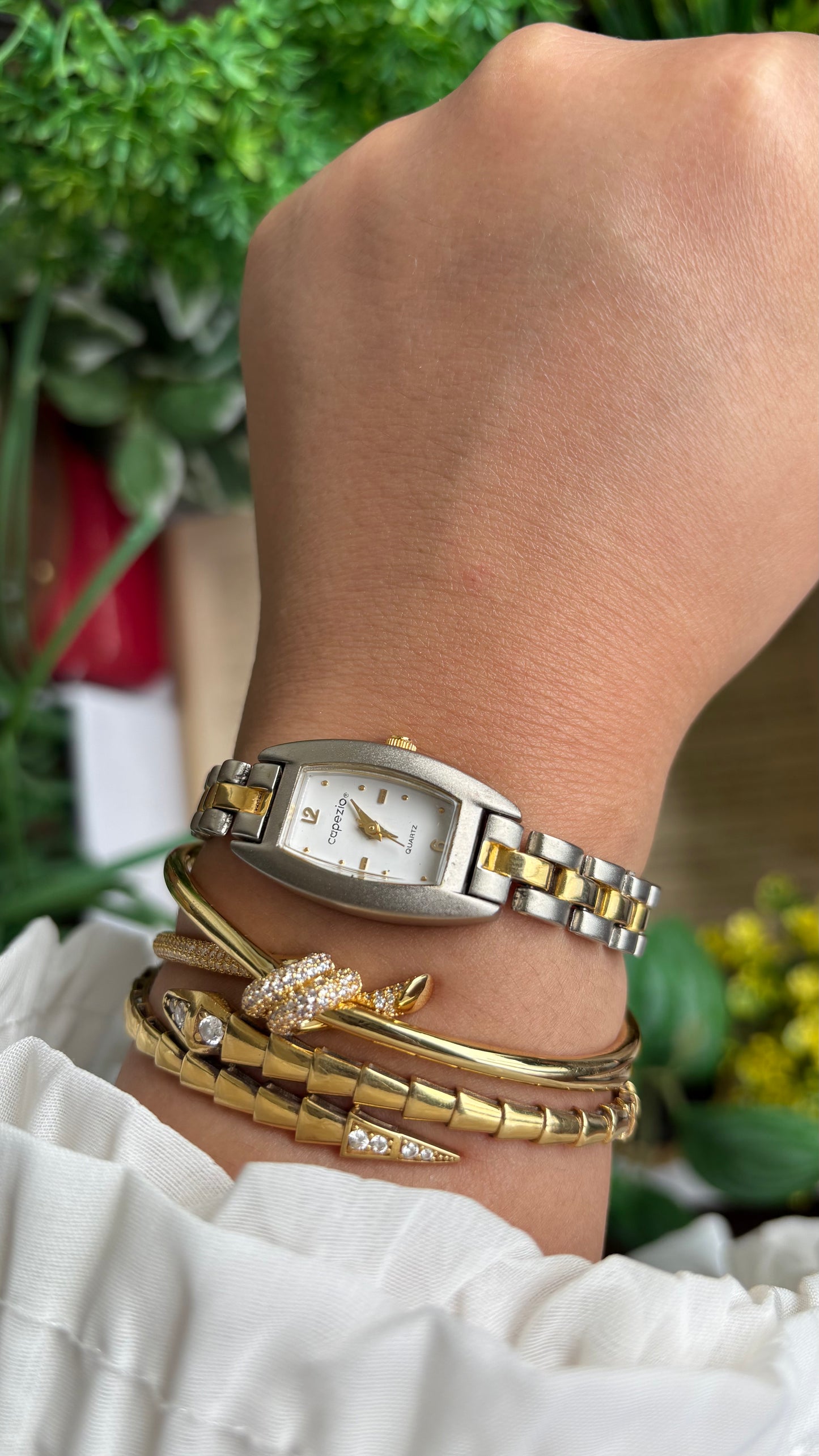 Vintage Capezio Watch in Two-Tone