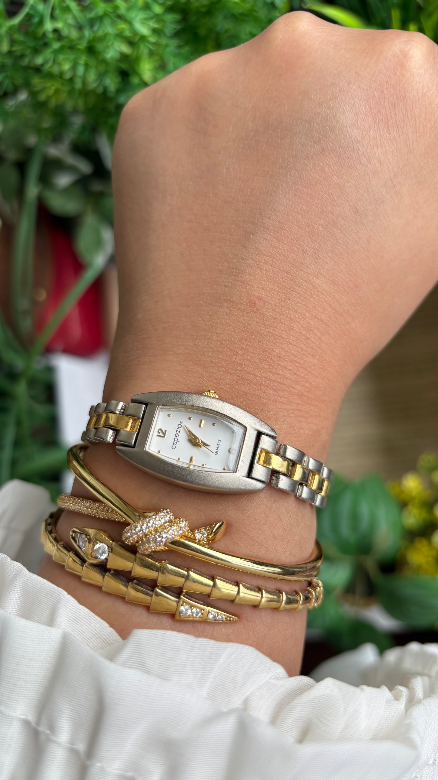 Vintage Capezio Watch in Two-Tone