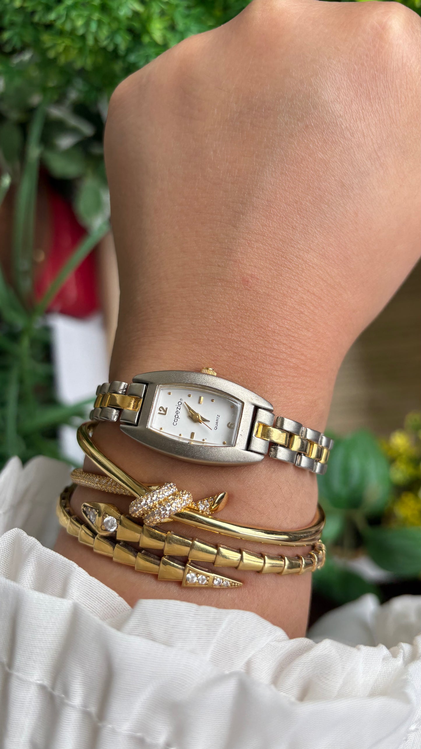 Vintage Capezio Watch in Two-Tone