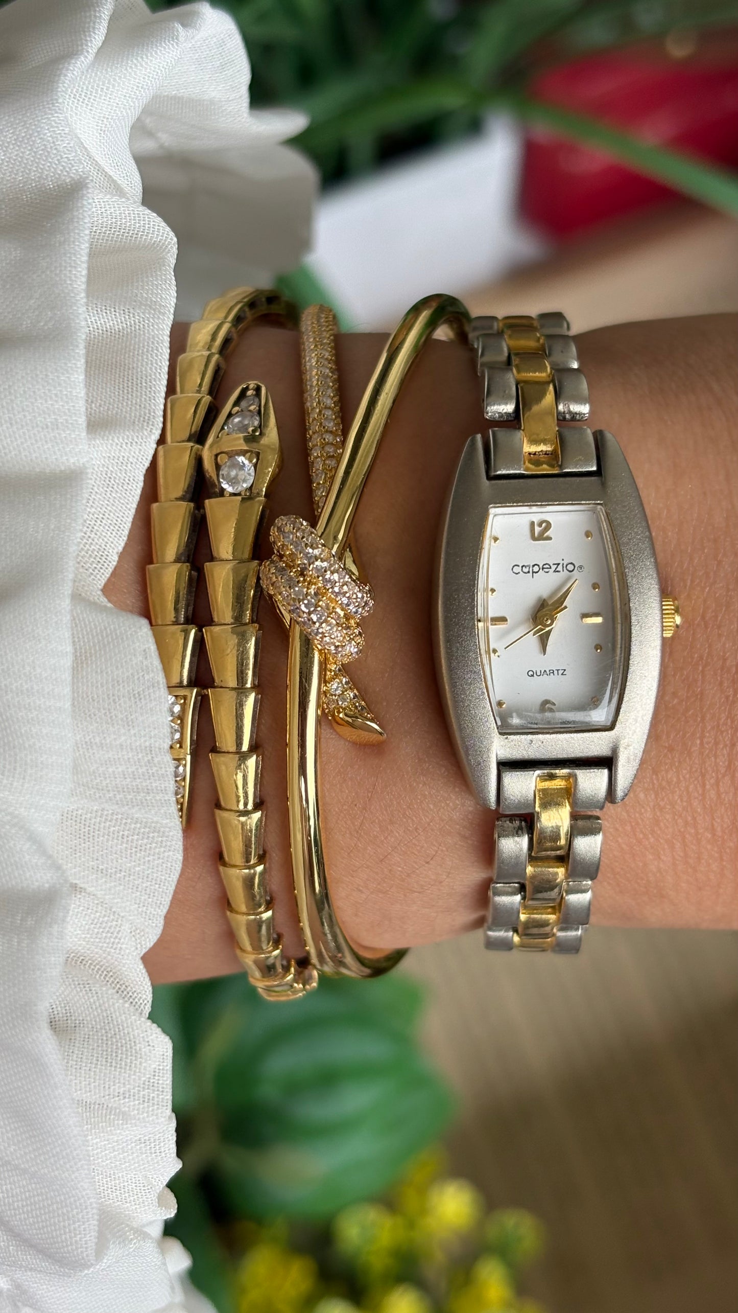 Vintage Capezio Watch in Two-Tone