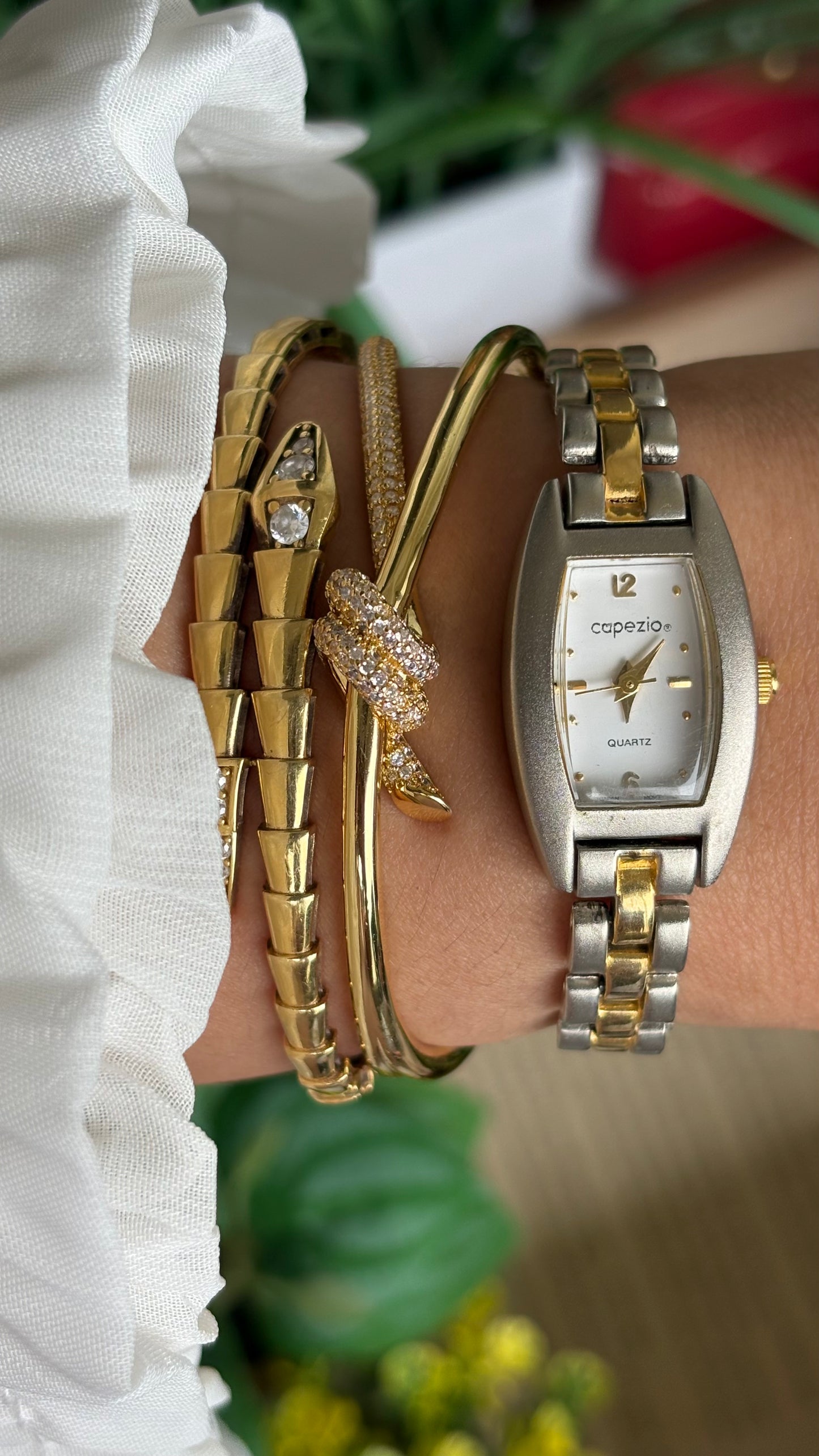 Vintage Capezio Watch in Two-Tone