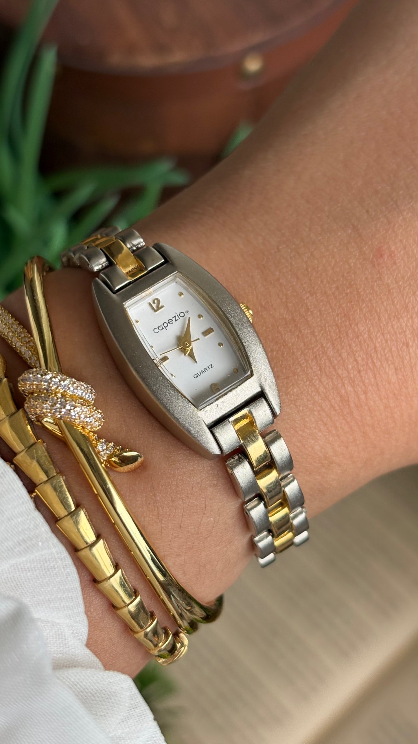 Vintage Capezio Watch in Two-Tone