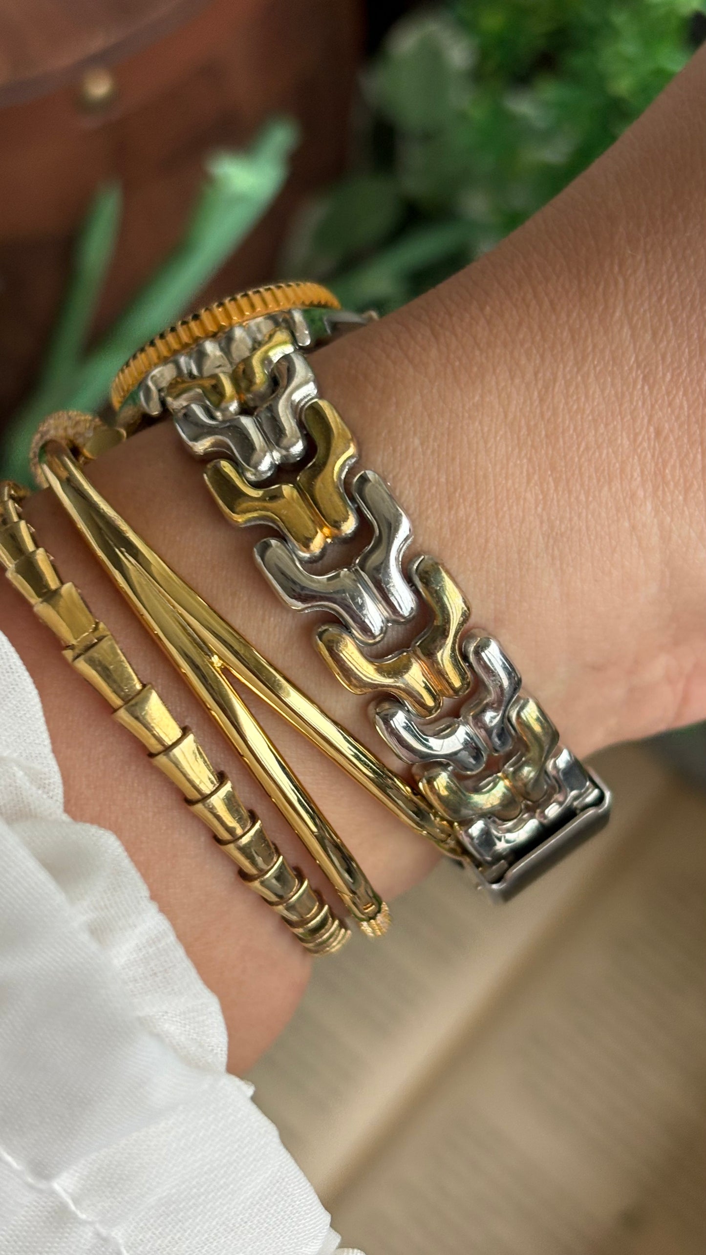 Vintage Vitaroso Watch in Two-Tone Tag Heuer Style