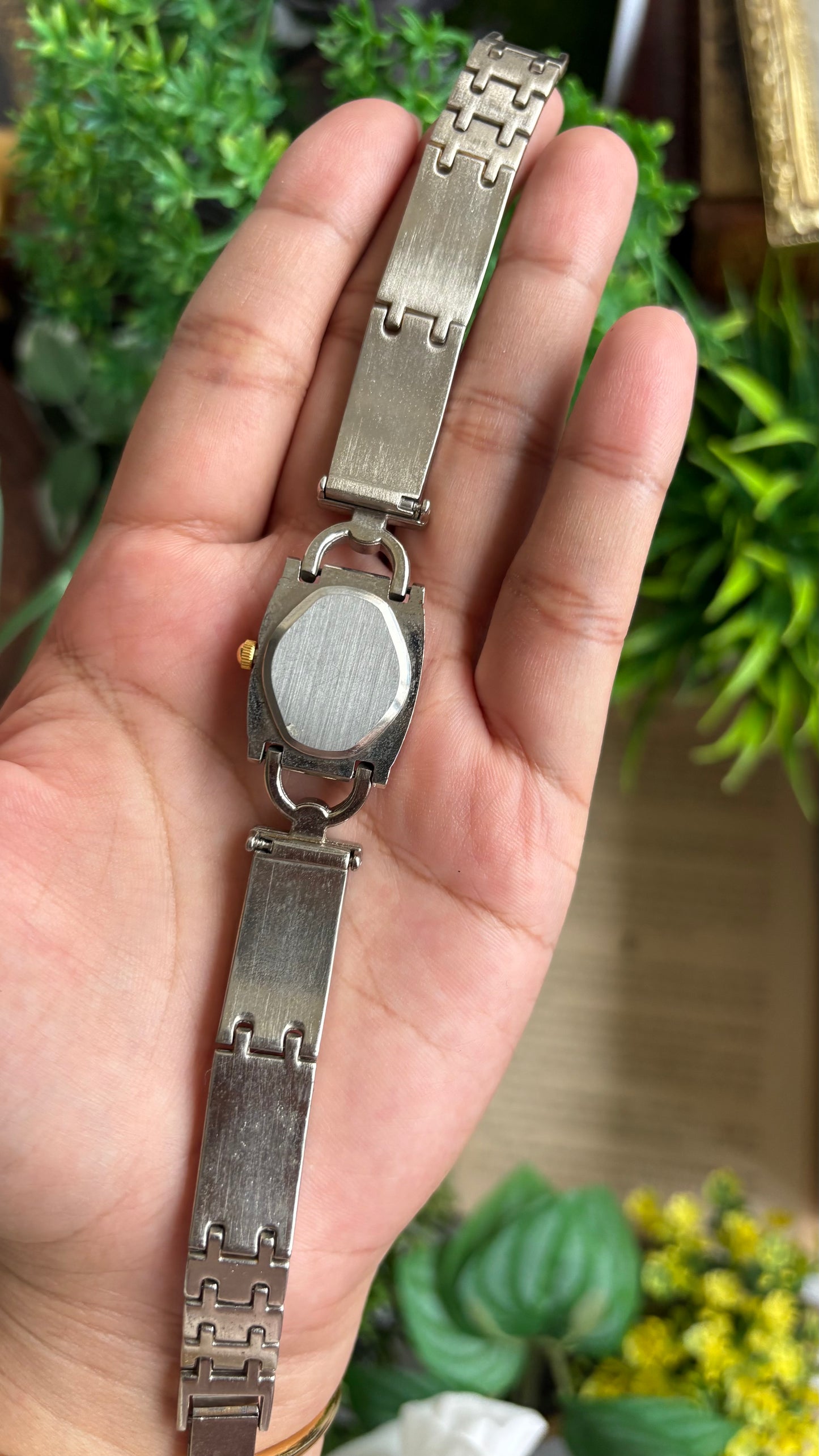 Vintage Karen Watch in Two-Tone Gucci Style