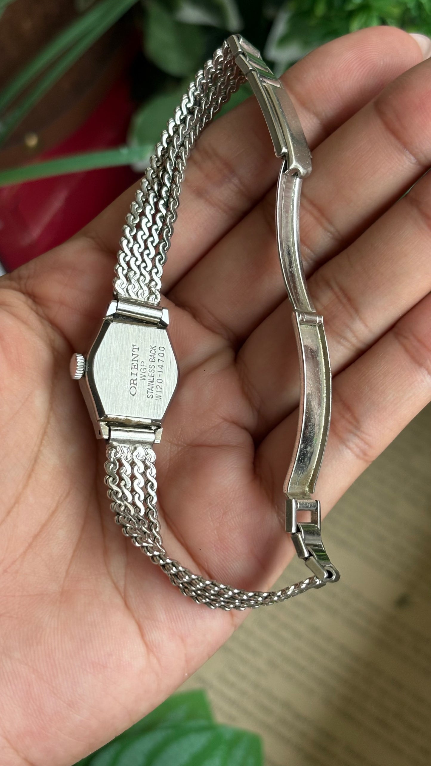Vintage Orient by Seiko Watch in Silver Tone