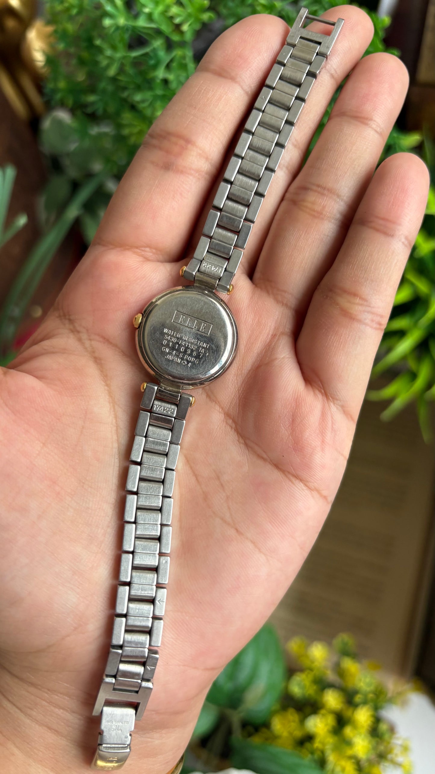 Vintage Elle Paris Watch in Two-Tone