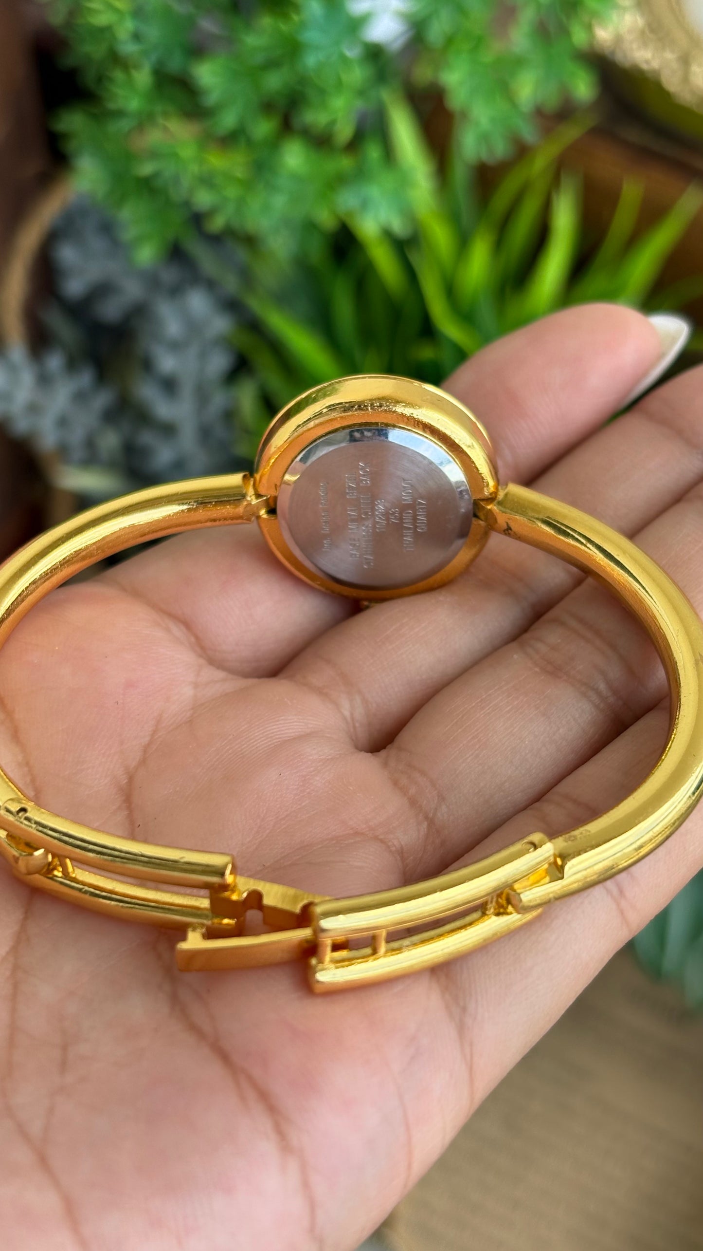 Extremely Rare Vintage Anne Klein II Watch in Gold Tone Roman Dial