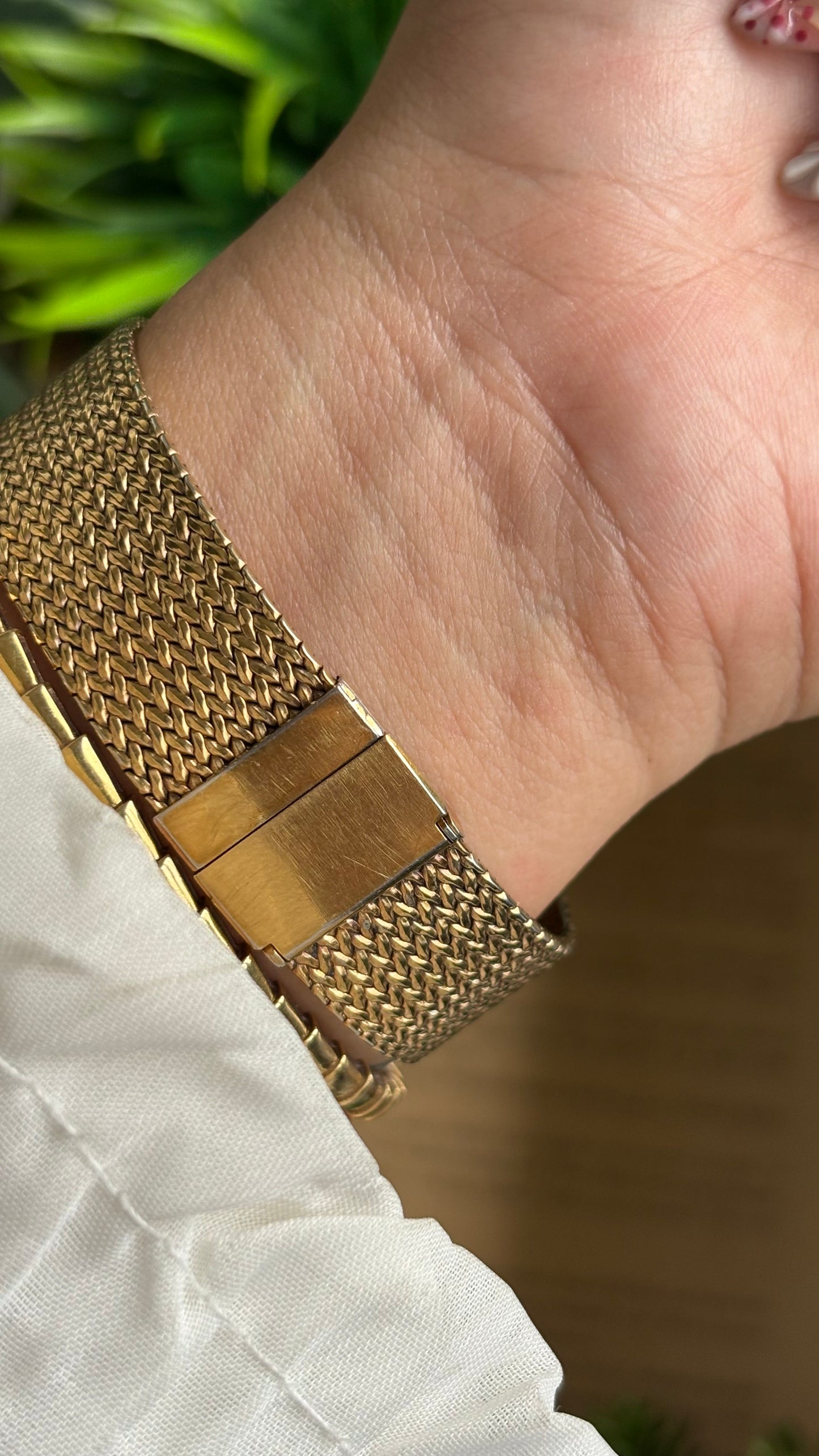 Extremely Rare Vintage Seiko Lassale Dress Watch in Gold Tone