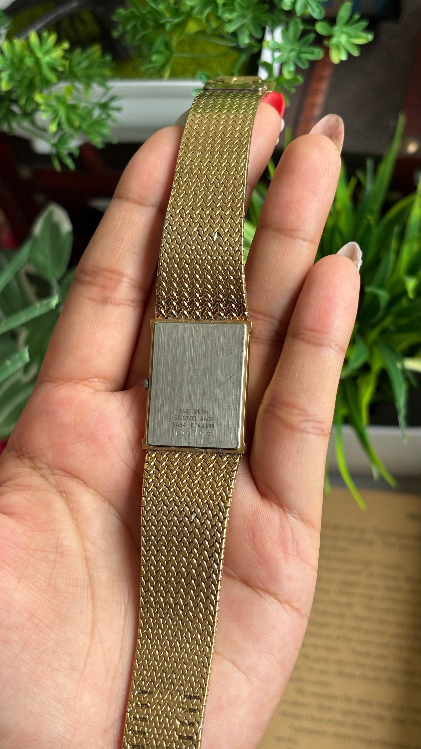 Extremely Rare Vintage Seiko Lassale Dress Watch in Gold Tone