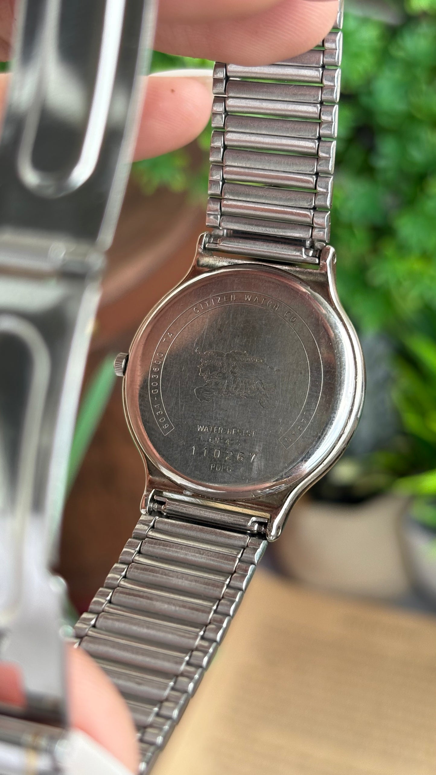Vintage Two-Tone Burberry Watch in Roman Dial