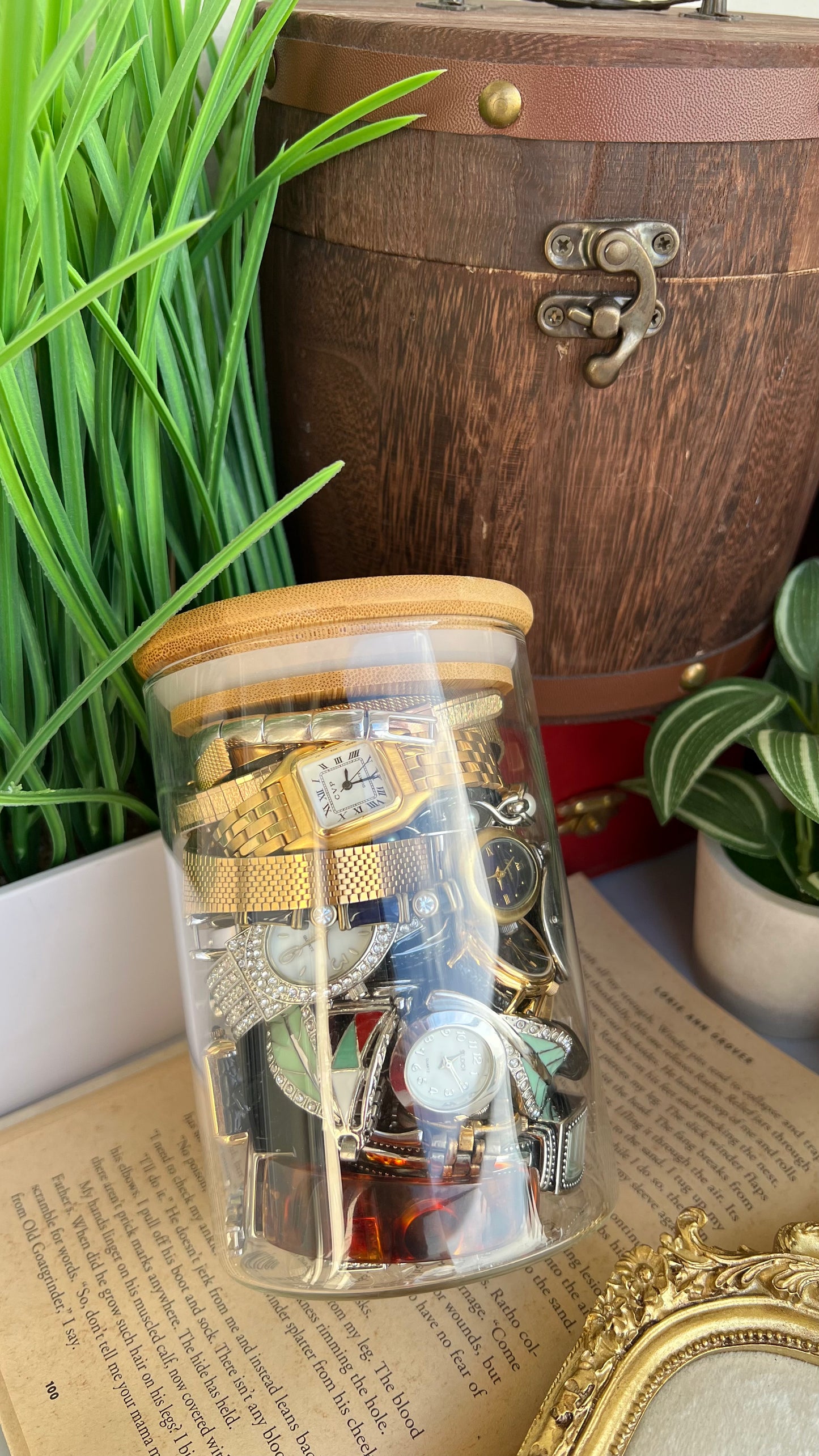 Mystery Jewelry Watch Jar