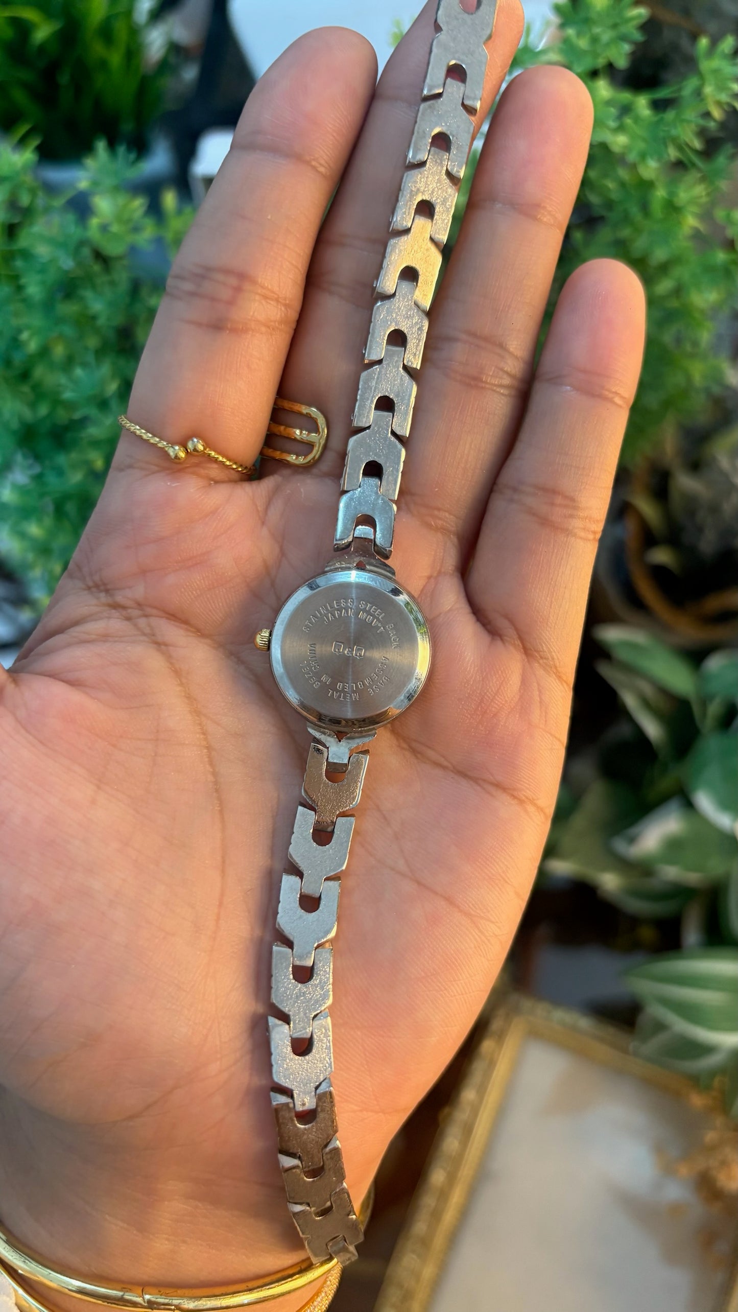 Vintage Voken Bracelet Watch in Two-Tone Quartz