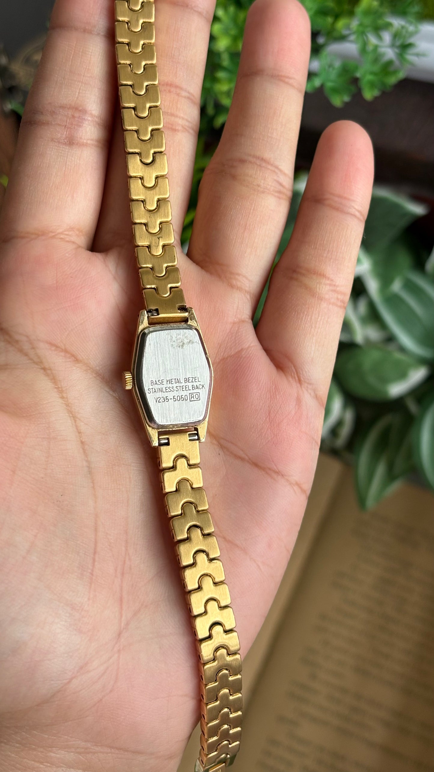 Vintage Lorus by Seiko Watch in Gold Tone