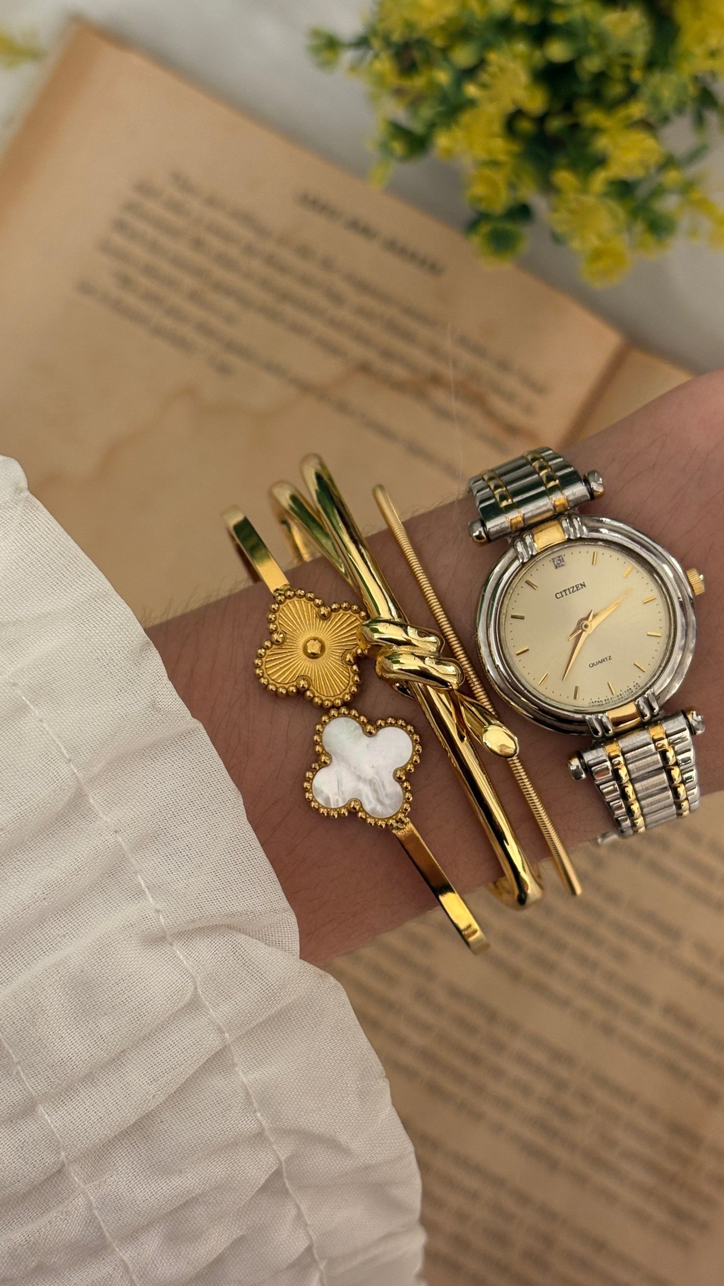 Vintage Citizen Watch in Two-Tone Quartz