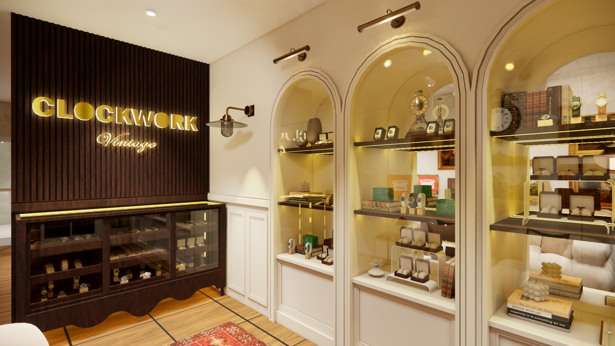Physical In Store Display Physical Store - Clockwork Vintage