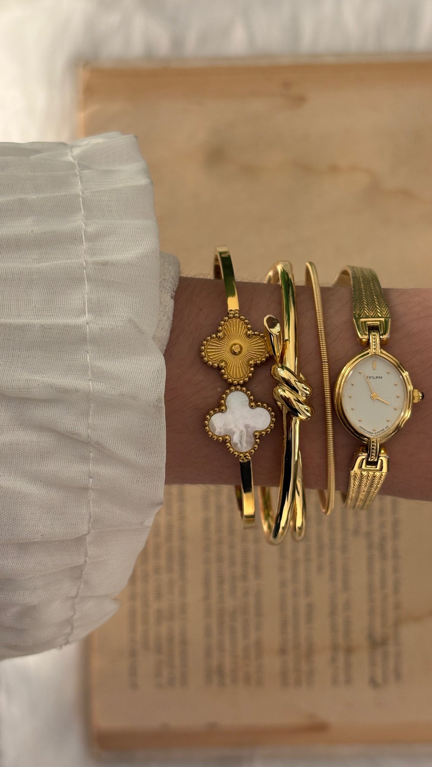 Rare Dainty Vintage Citizen Sylph Dress Watch in Gold Tone Quartz