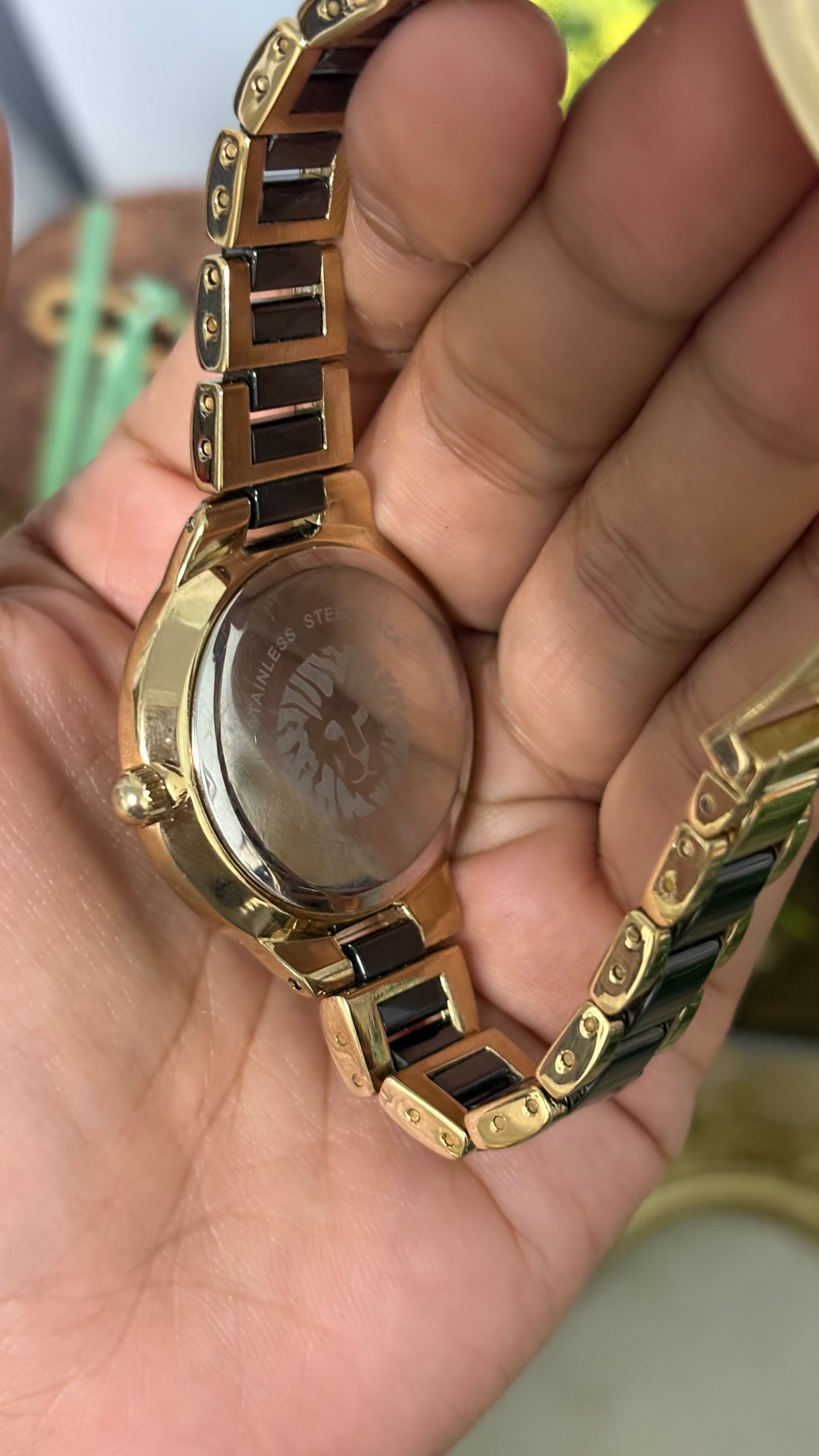 Vintage Anne Klein Watch in Gold Tone