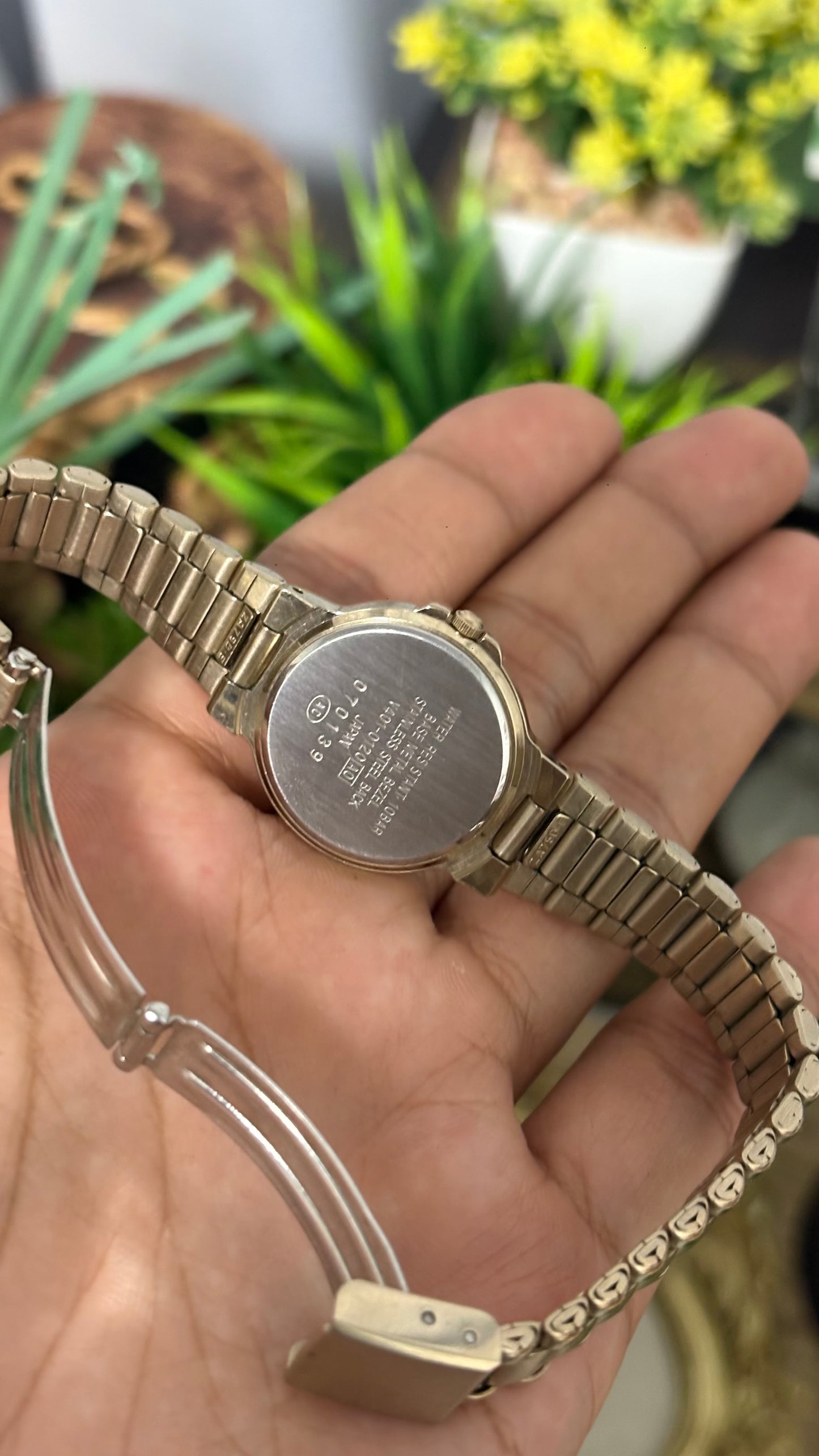 Vintage Carib Alba by Seiko Watch in Gold Tone