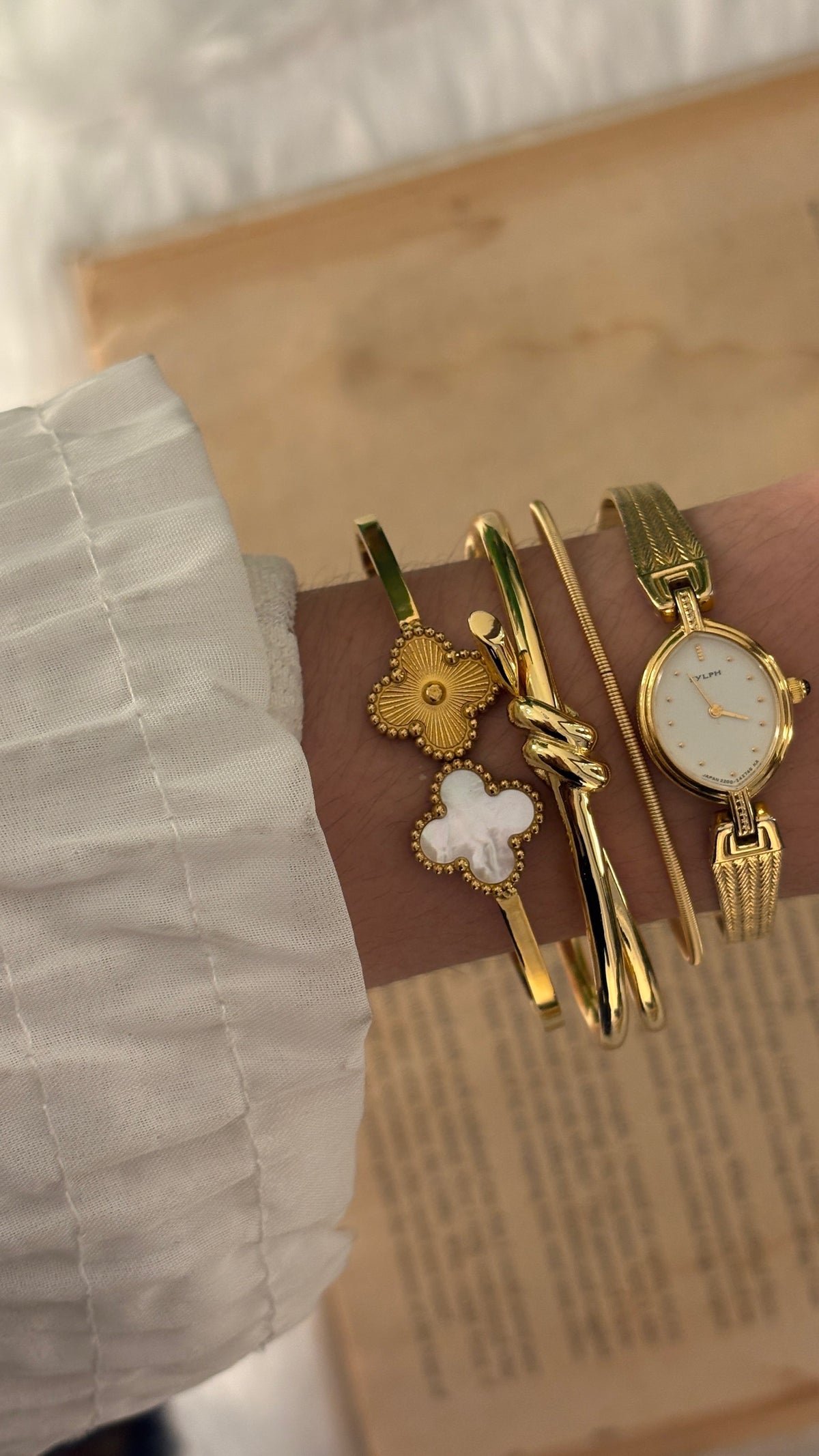 Rare Dainty Vintage Citizen Sylph Dress Watch in Gold Tone Quartz