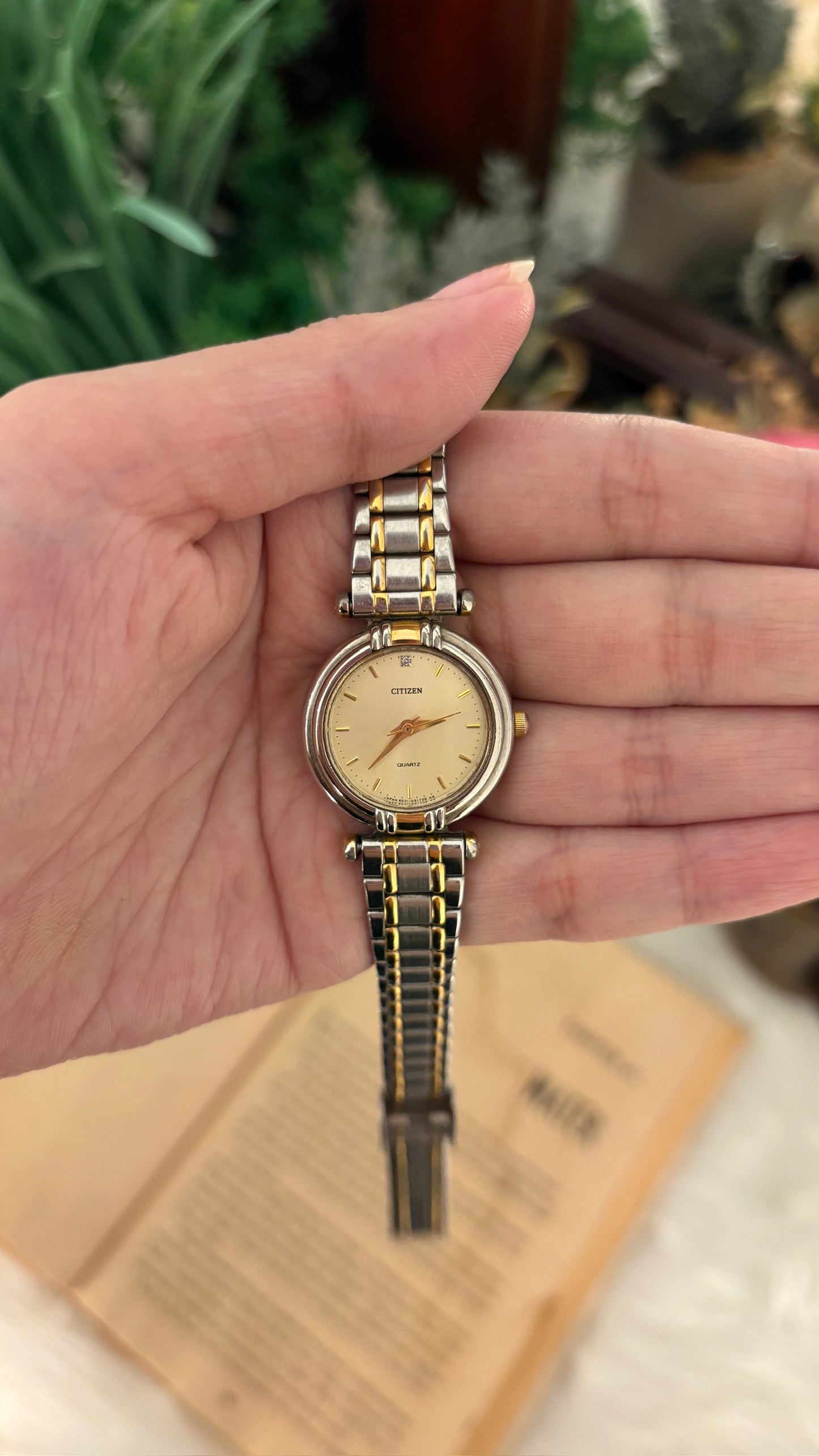 Vintage Citizen Watch in Two-Tone Quartz
