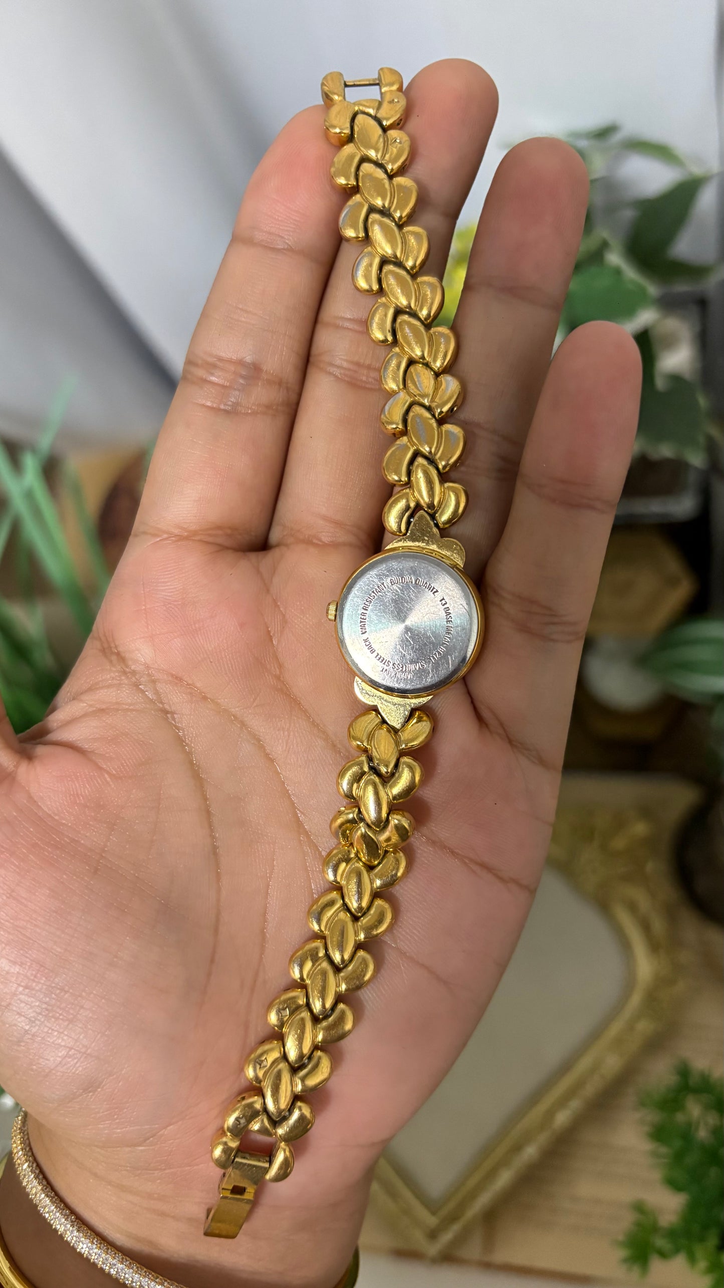 Vintage Caravelle by Bulova Watch in Gold Tone
