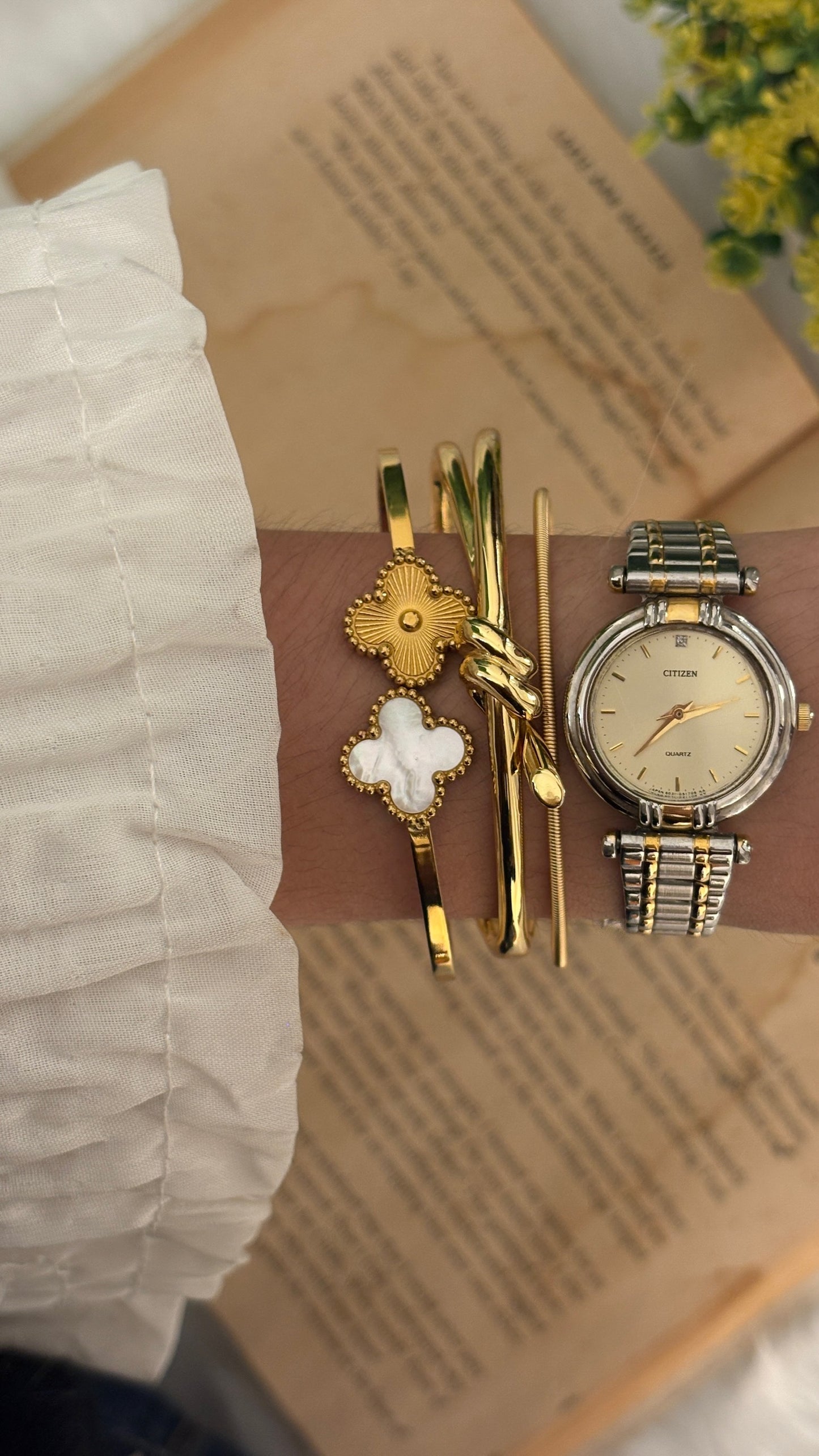 Vintage Citizen Watch in Two-Tone Quartz