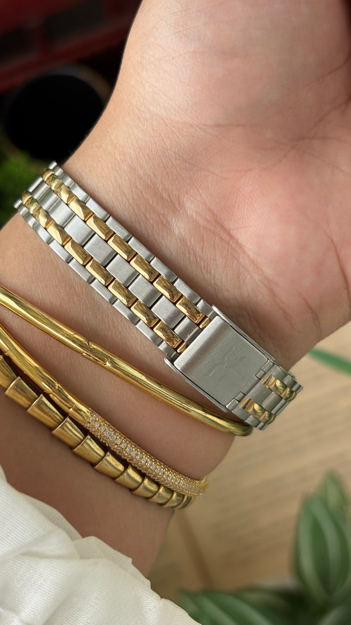 Vintage Carlo Cardini Milano Watch in Two-Tone Quartz