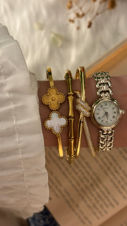 Rare Vintage Elegant Sylph Citizen Sylph Watch in Silver Tone Quartz
