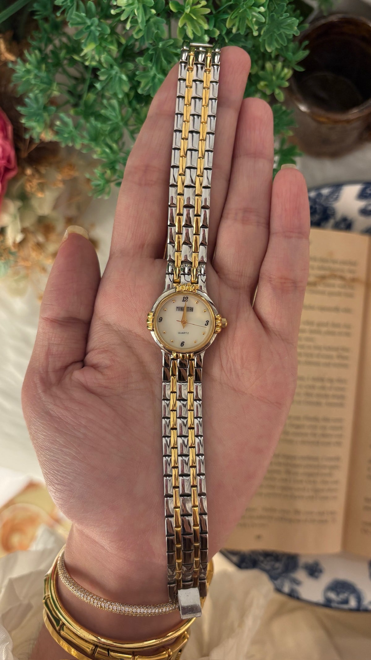 Vintage Manhattan Classic Watch in Two-Tone Quartz