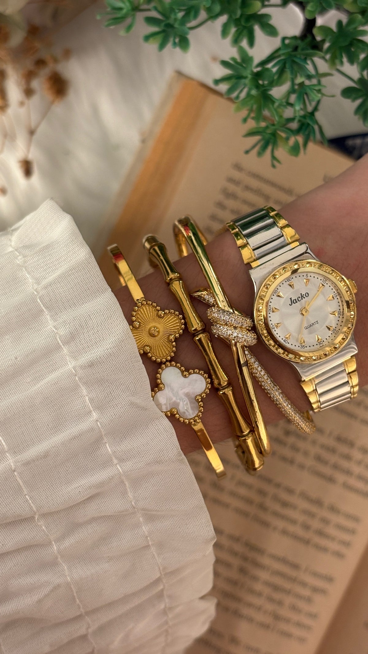 Vintage Jacko Classic Watch in Two-Tone Quartz