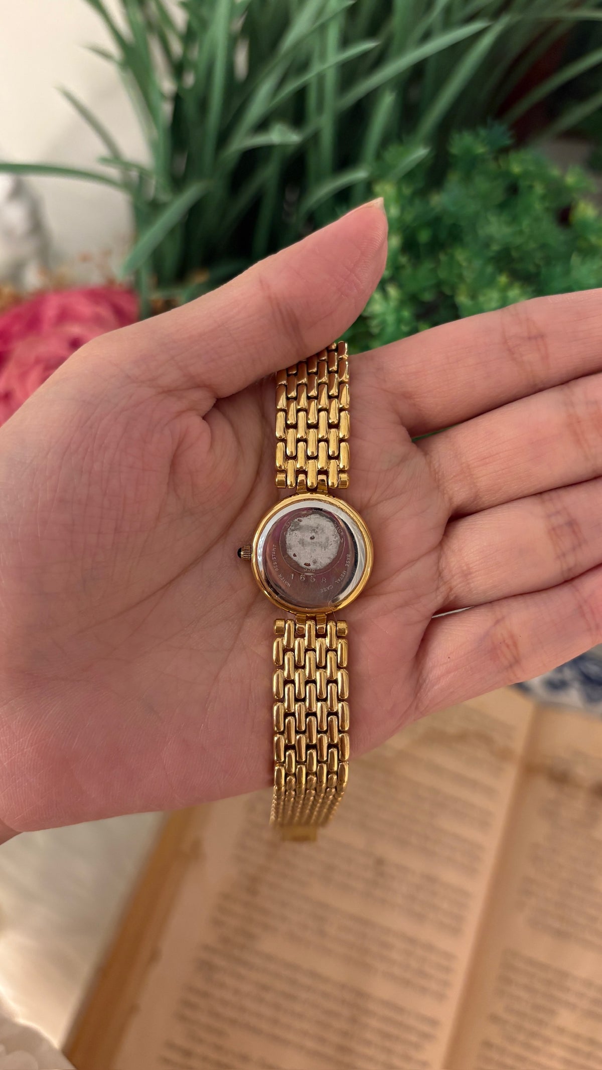 Rare Vintage Charles Jourdan Dress Watch in Gold Tone Quartz
