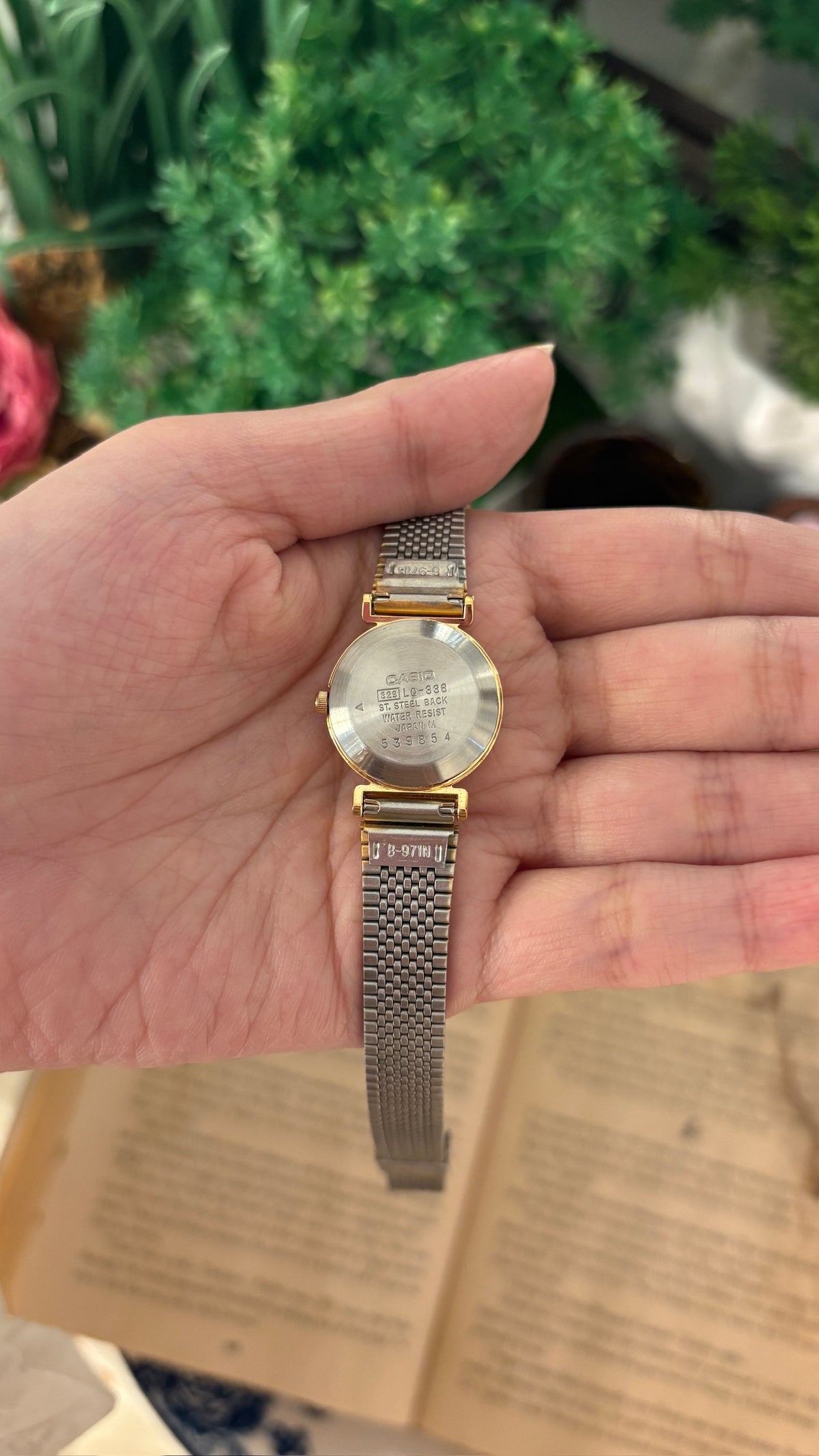 Rare Vintage Casio Dress Watch in Gold Tone Quartz