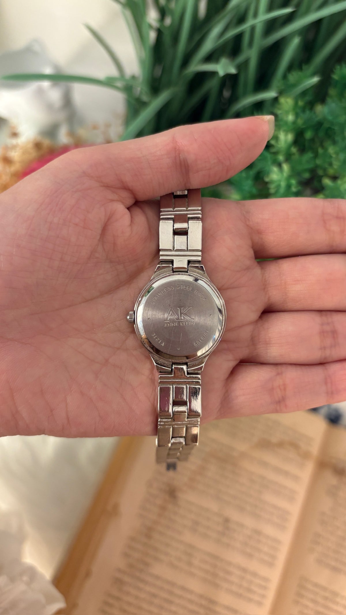 Vintage Anne Klein Classic Watch in Silver Tone Quartz