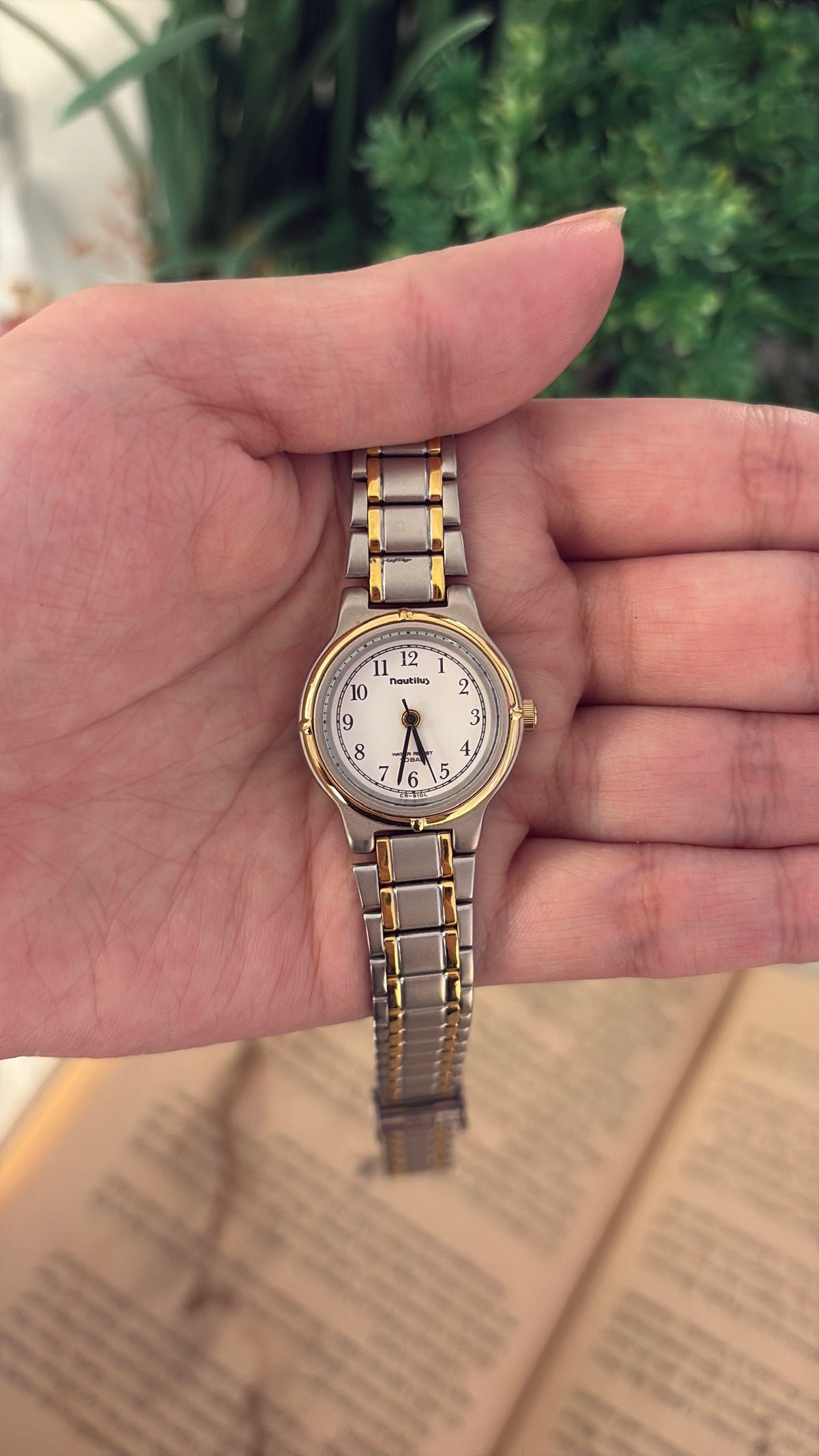 Vintage Nautilus Classic Watch in Two-Tone Quartz