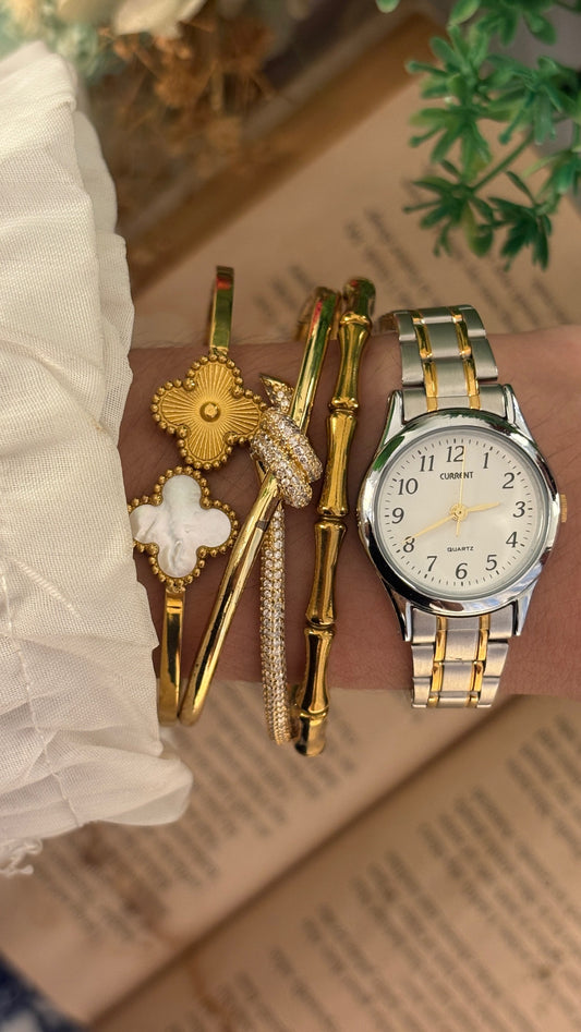 Vintage Current Classic Watch in Two-Tone Quartz