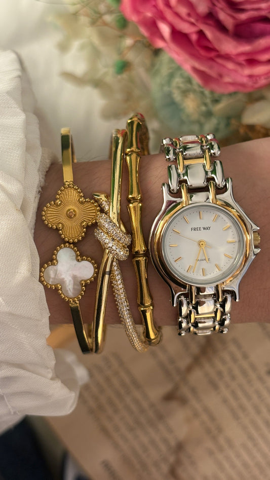 Vintage Freeway Citizen Classic Watch in Two-Tone Quartz