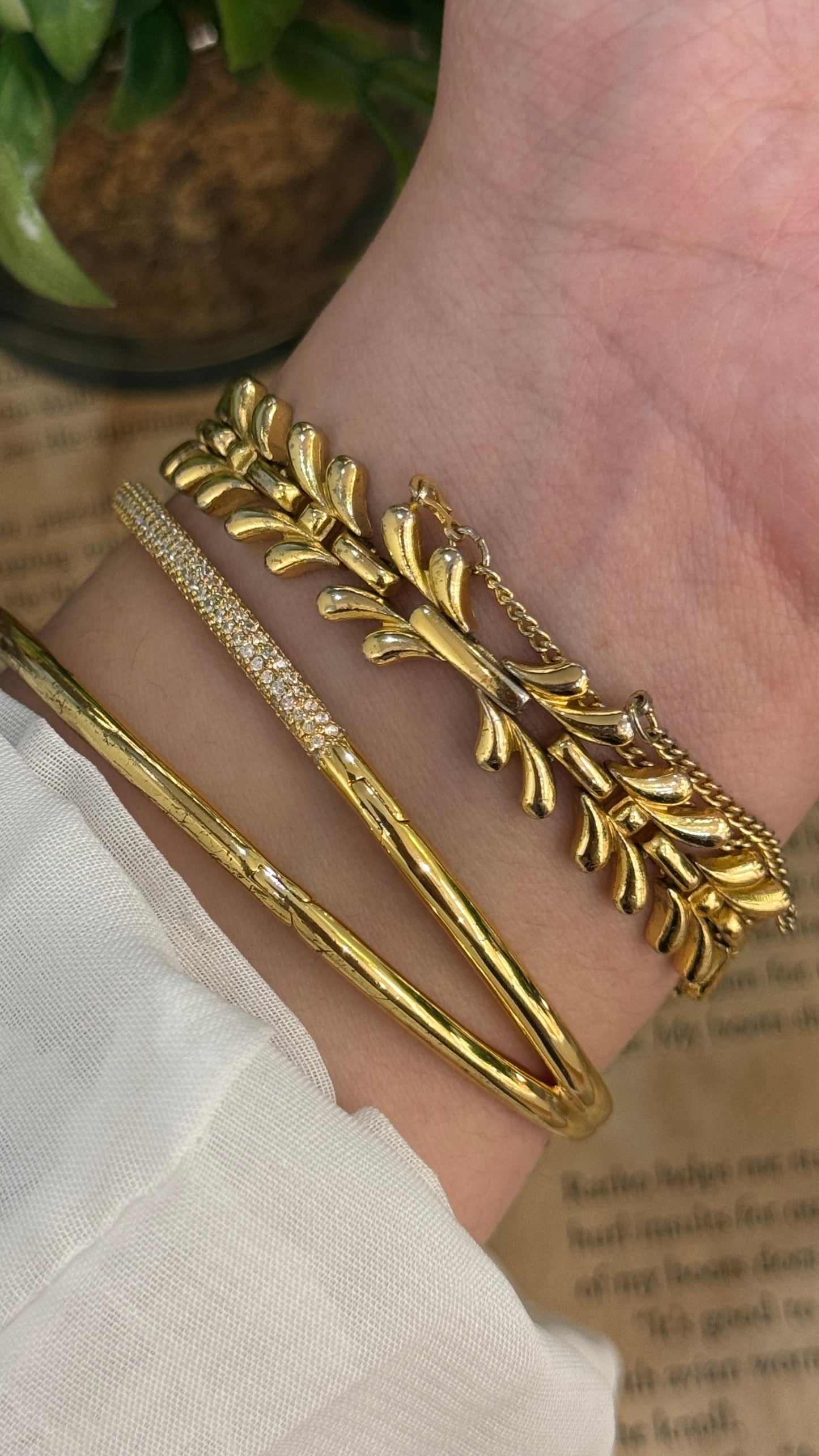 Rare Vintage Tissot Swiss Bracelet Tank Watch in Gold Tone Quartz