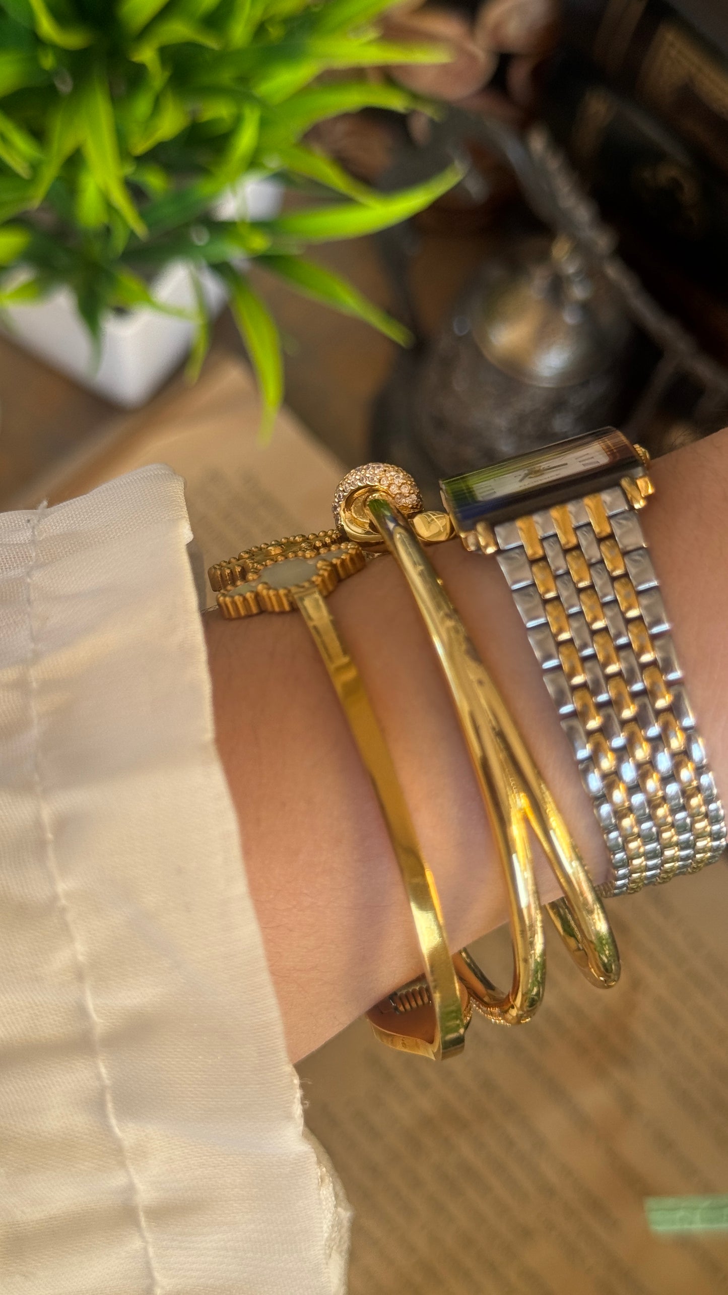 Rare Vintage Rado Swiss Florence Tank in Two-Tone Quartz
