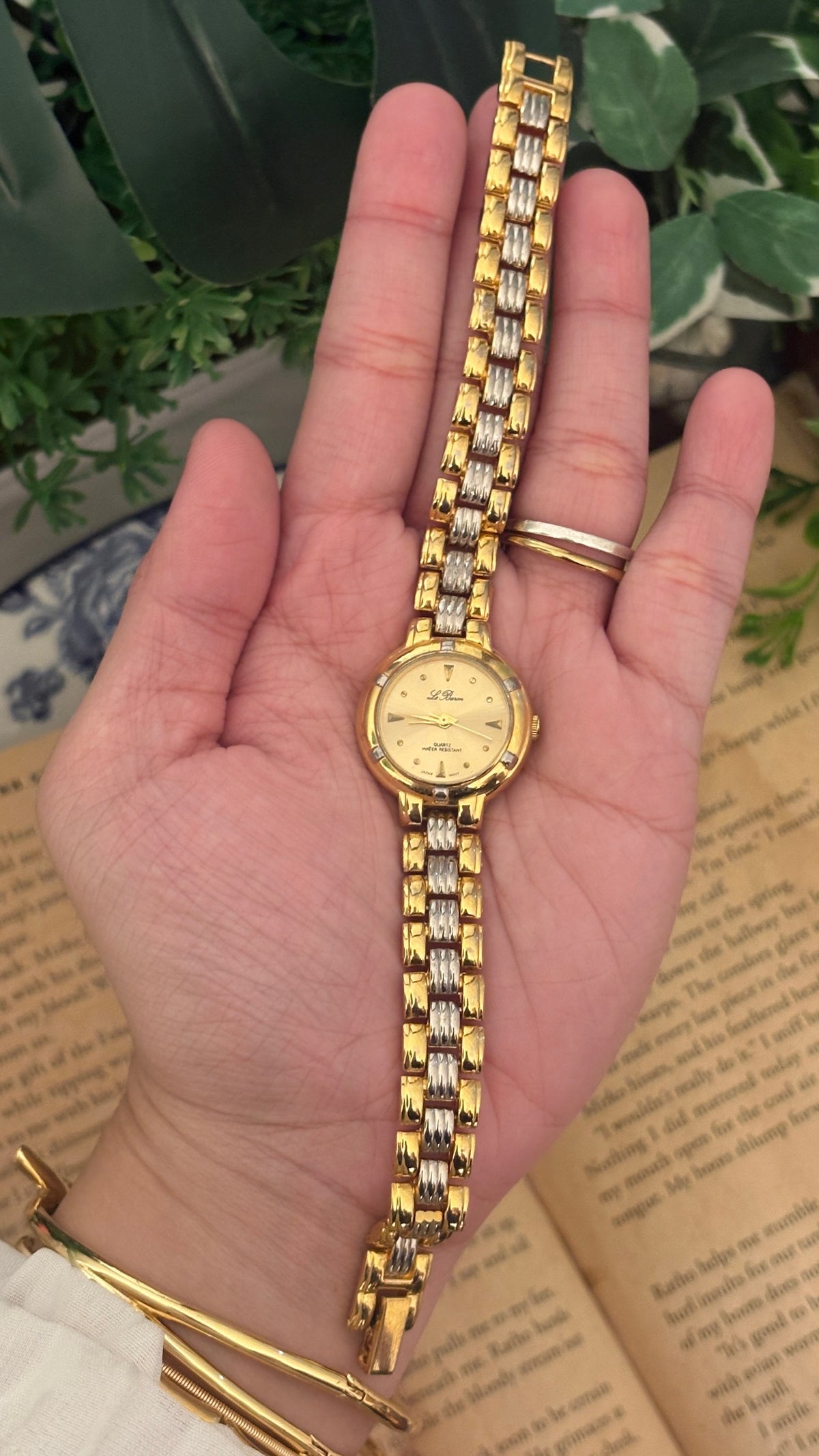 Vintage Le Baron Classic Watch in Two-Tone Quartz