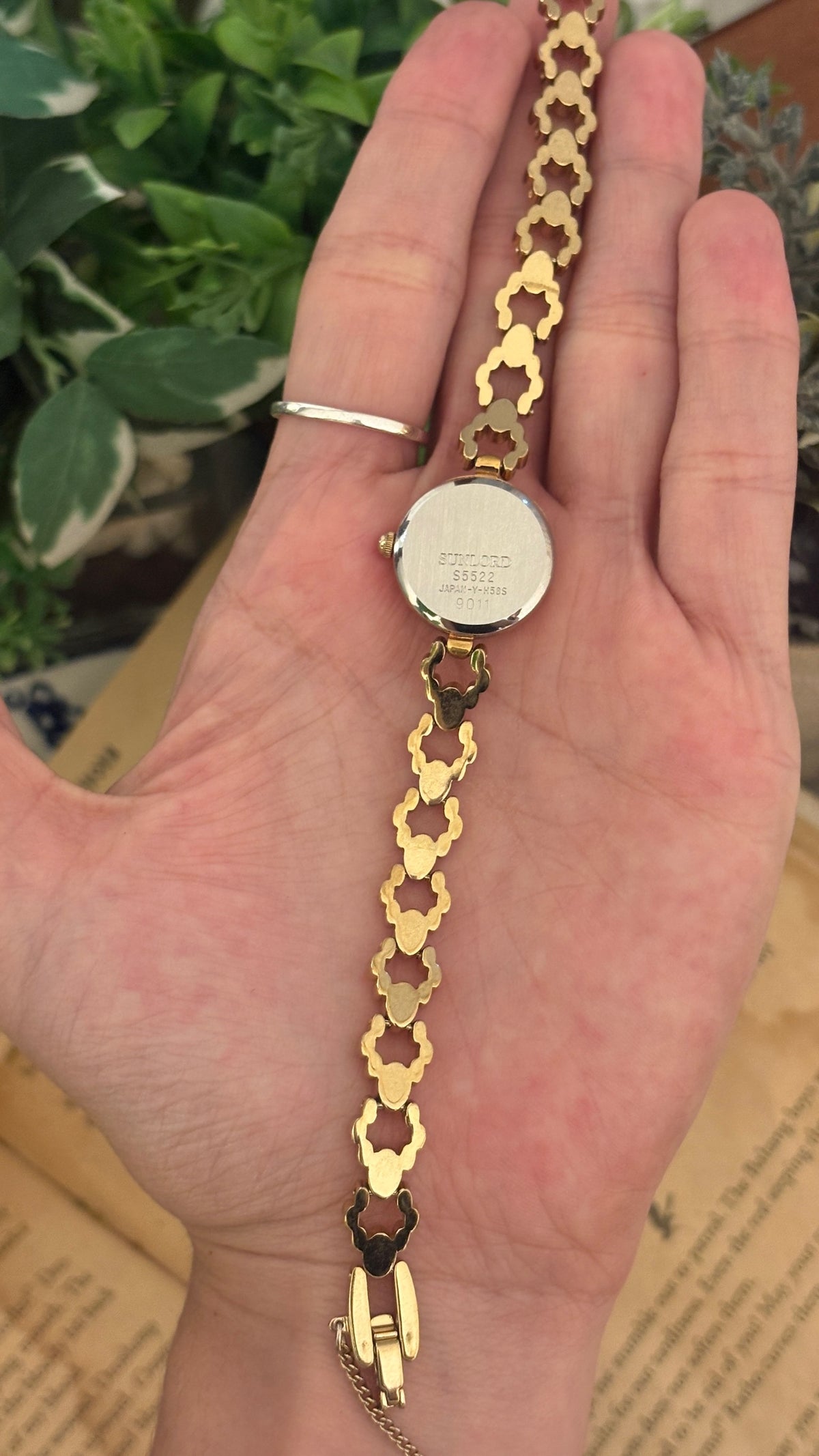 Rare Vintage Custom Sunlord Citizen Watch in Gold Tone Quartz