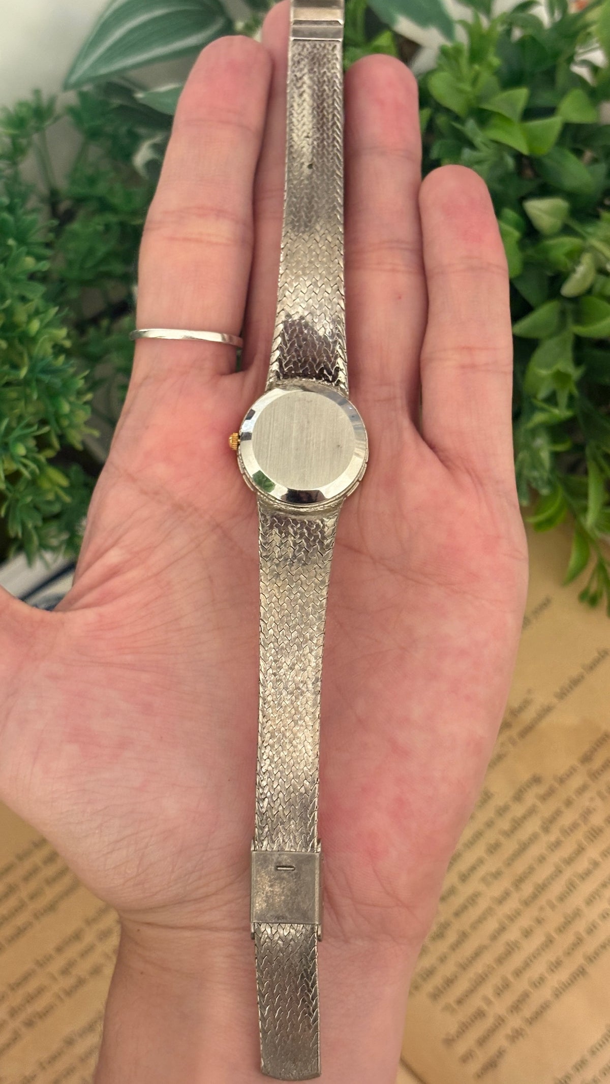 Rare Vintage Orient Pearl Dress Watch in Two-Tone Quartz