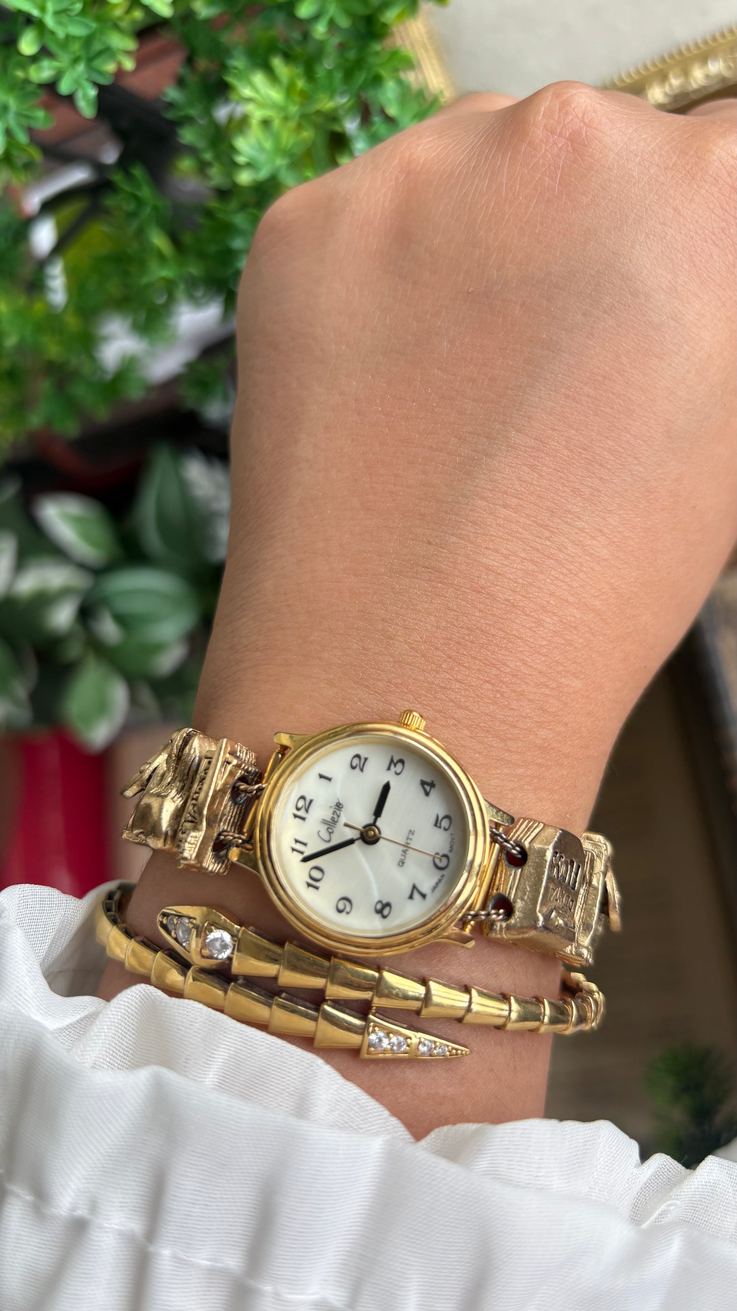 Vintage Collezio Doctor of Dentistry Charm Watch in Gold Tone
