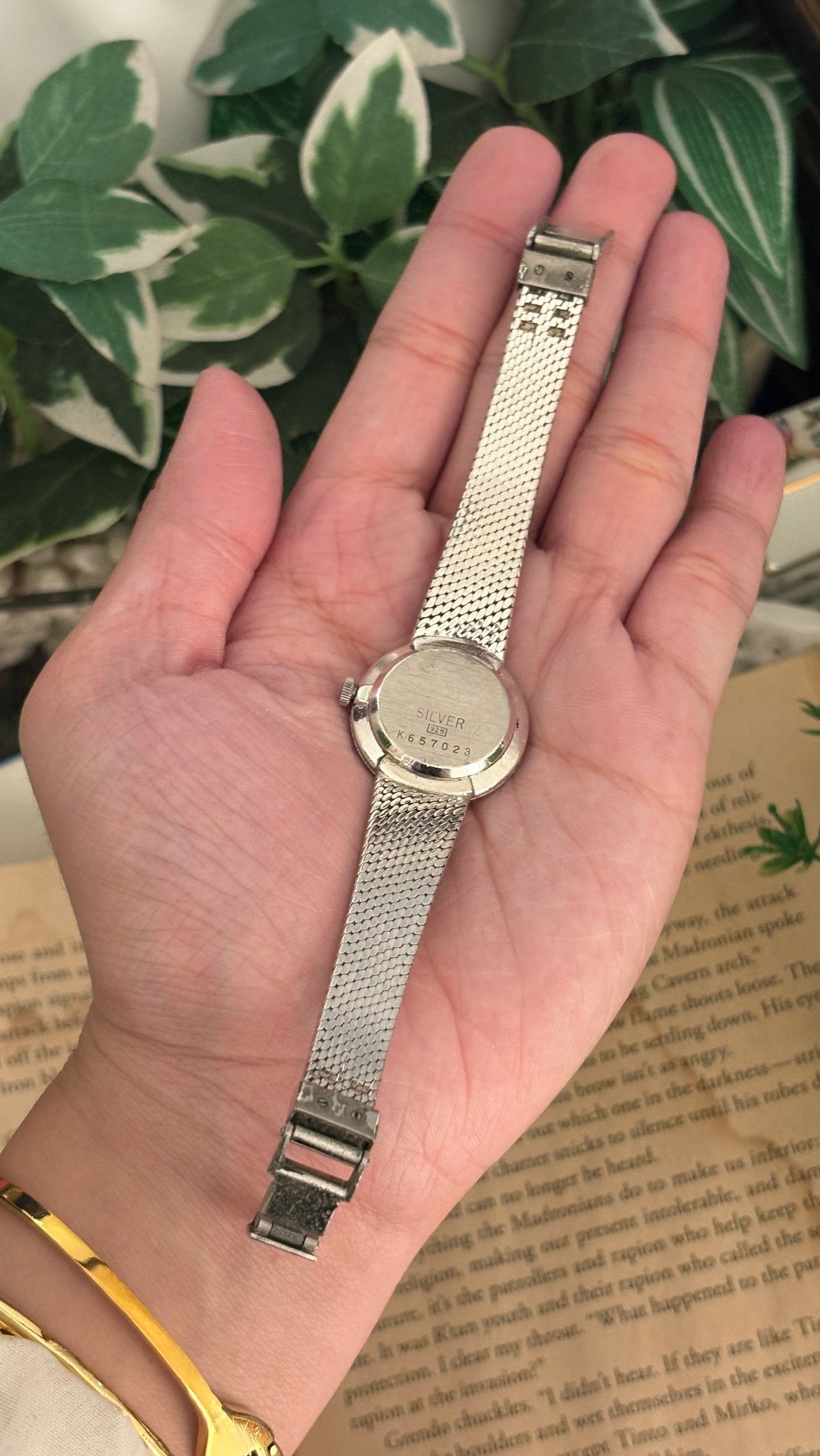 Extremely Rare Vintage Rado Silver Cologny S925 Case Dress Watch in Silver Tone Quartz