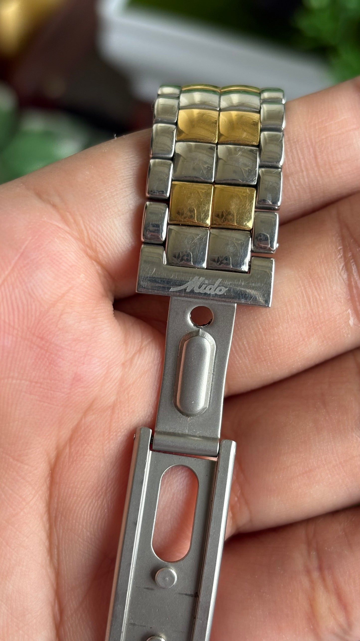 Vintage Mido Ocean Star Swiss Watch in Two-Tone