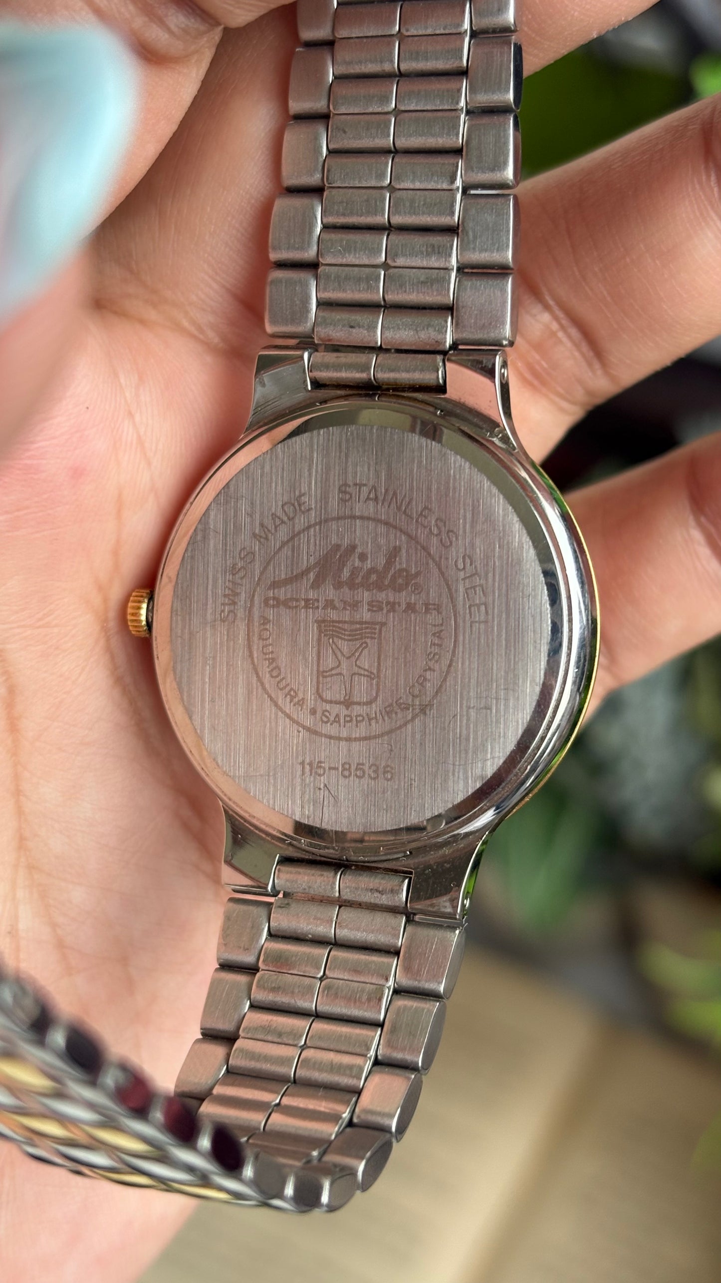 Vintage Mido Ocean Star Swiss Watch in Two-Tone