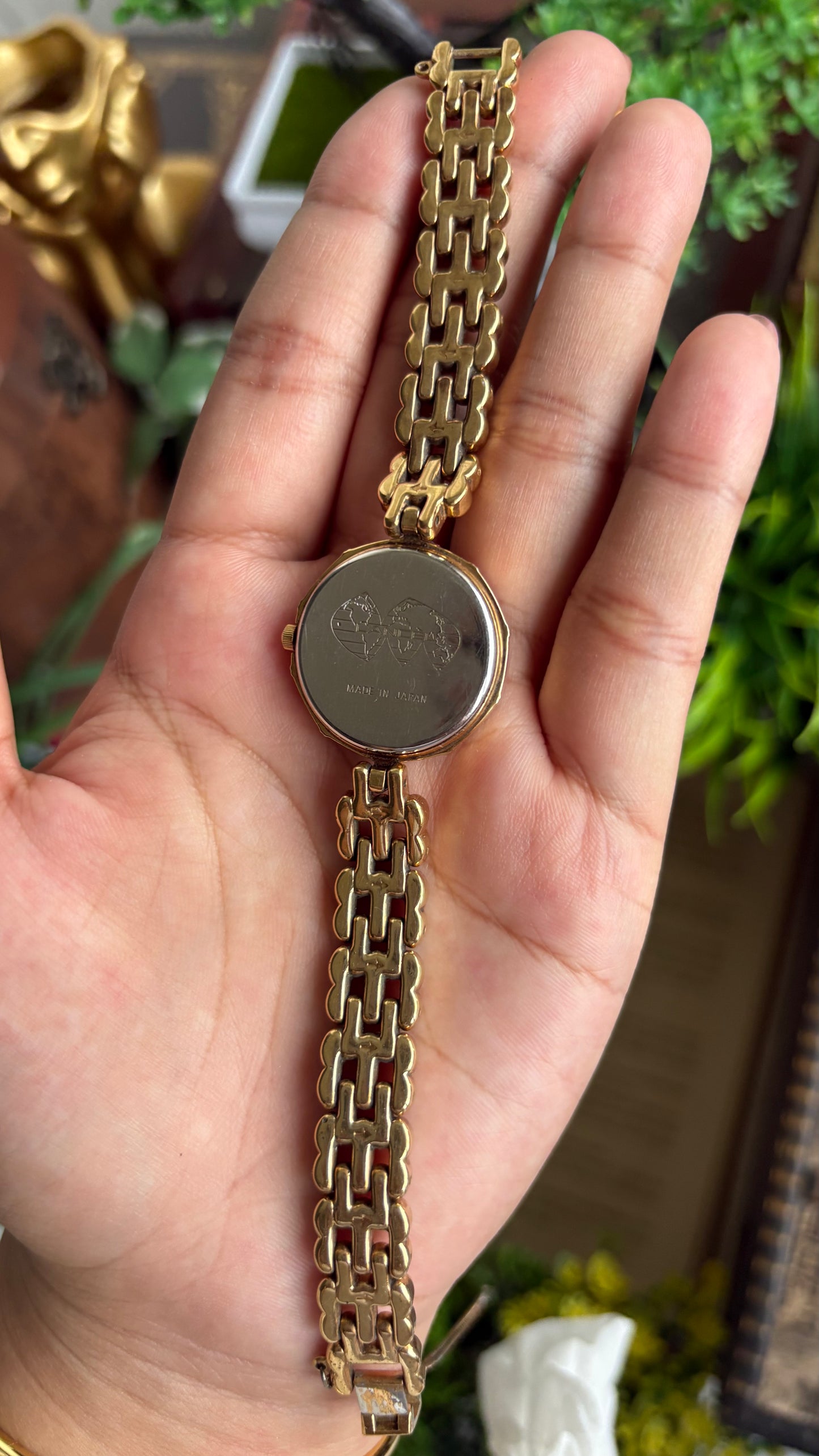 Vintage Lancel Paris Watch in Gold Tone Sleek Design