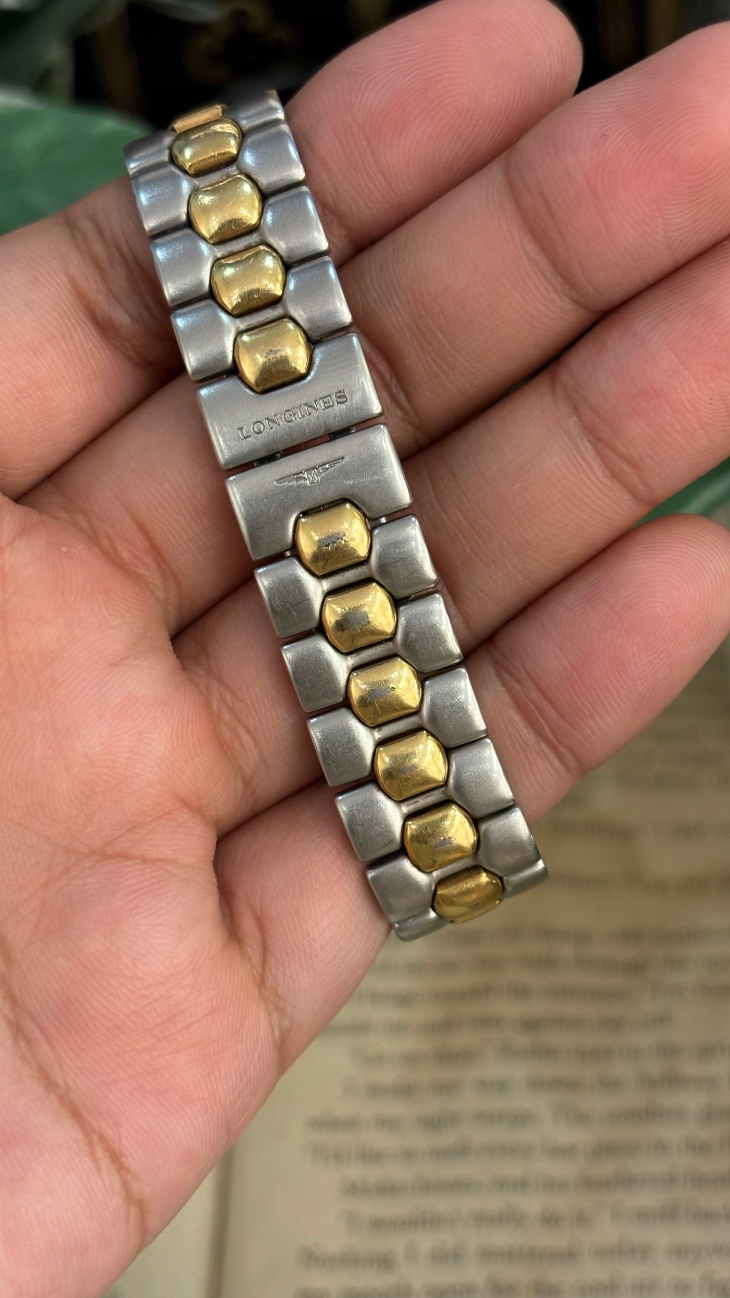 Extremely Rare Longines Conquest Swiss Sports Style Watch in Two-Tone Quartz