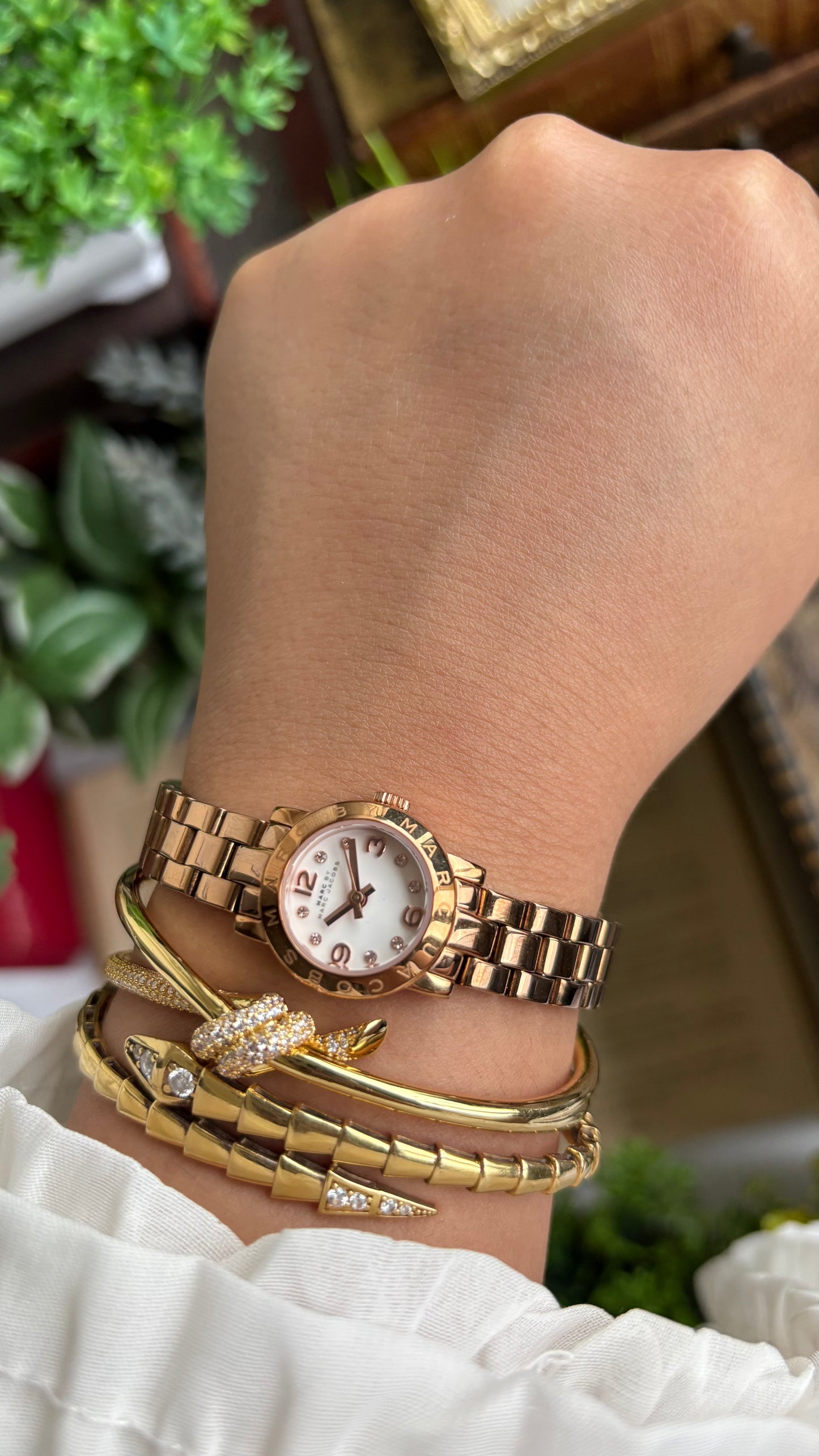 Vintage Dainty Marc by Marc Jacobs Watch in Rose Gold Tone