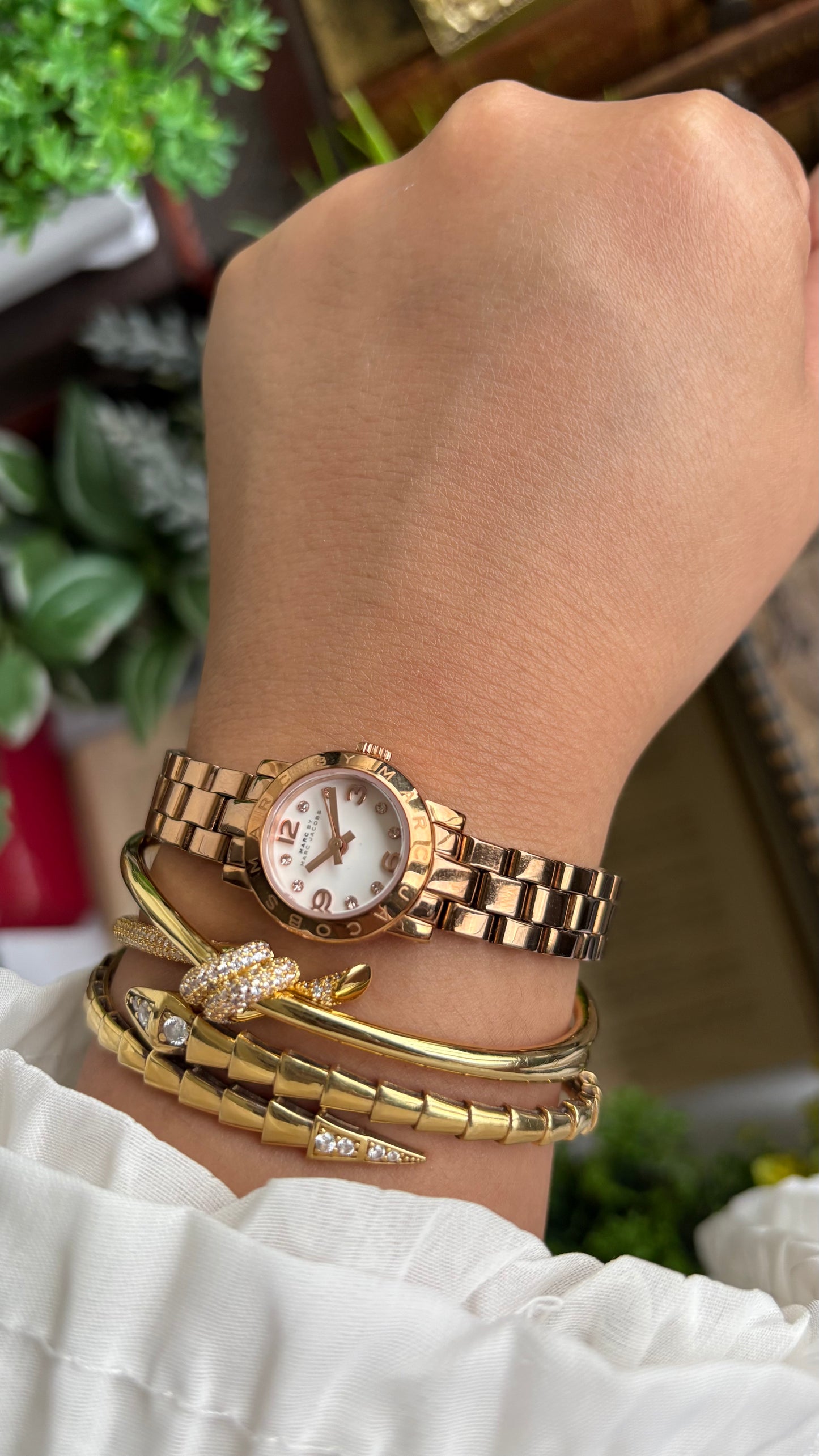 Vintage Dainty Marc by Marc Jacobs Watch in Rose Gold Tone
